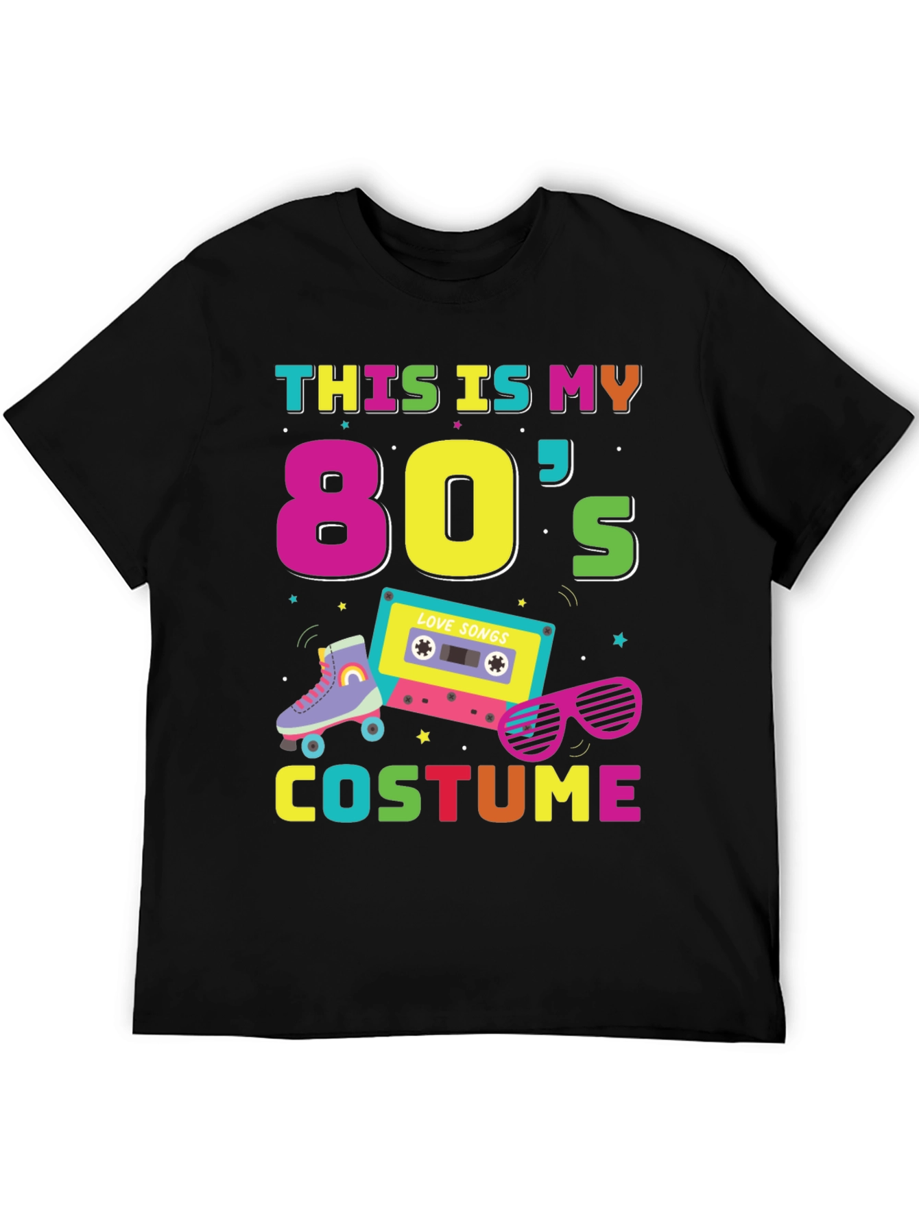 80s Costume T-Shirt - Retro Party Style