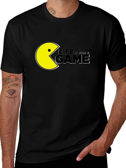 Life is Just a Game Pac-Man Style Graphic Tee