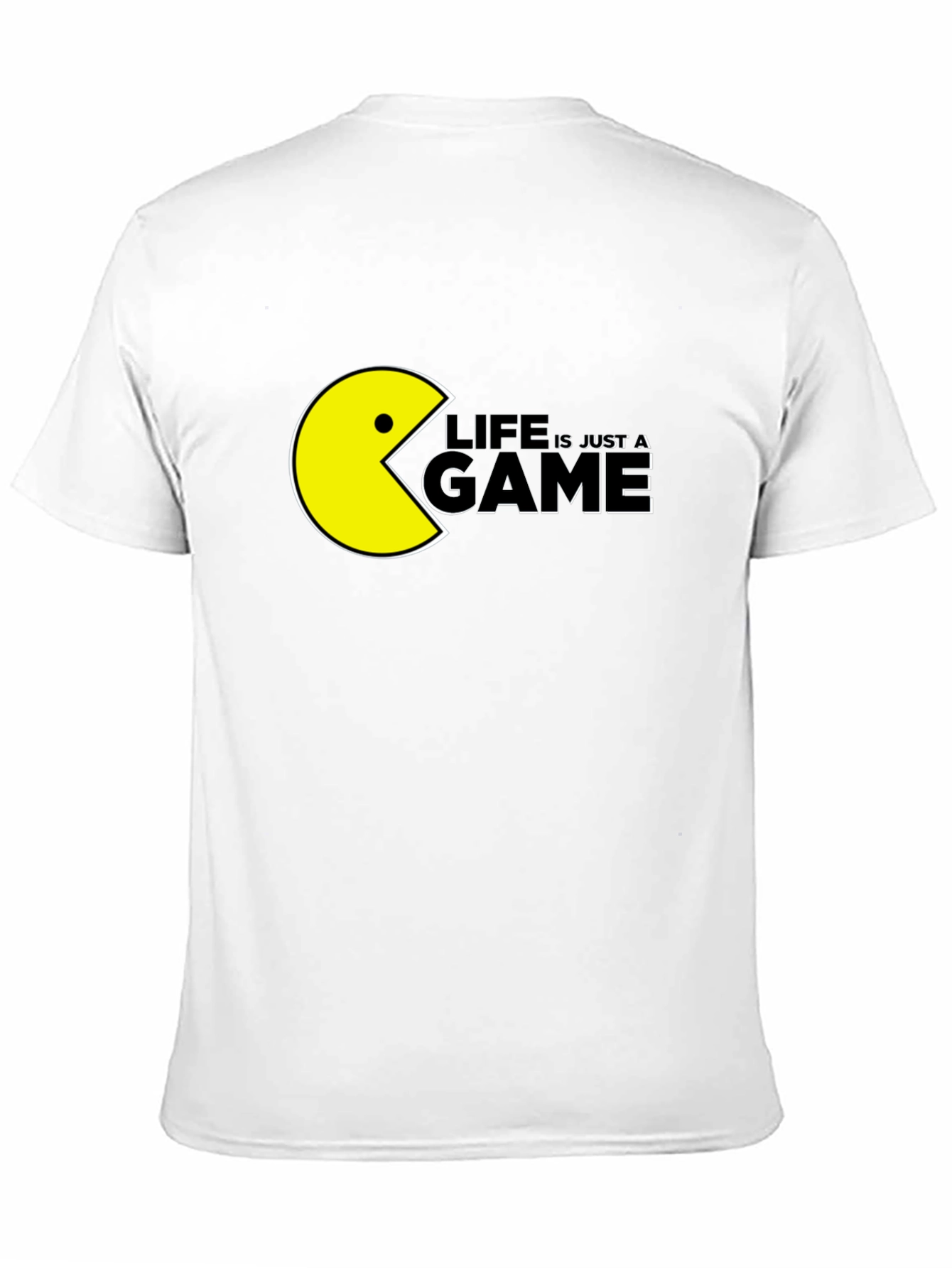 Life is Just a Game Pac-Man Style Graphic Tee