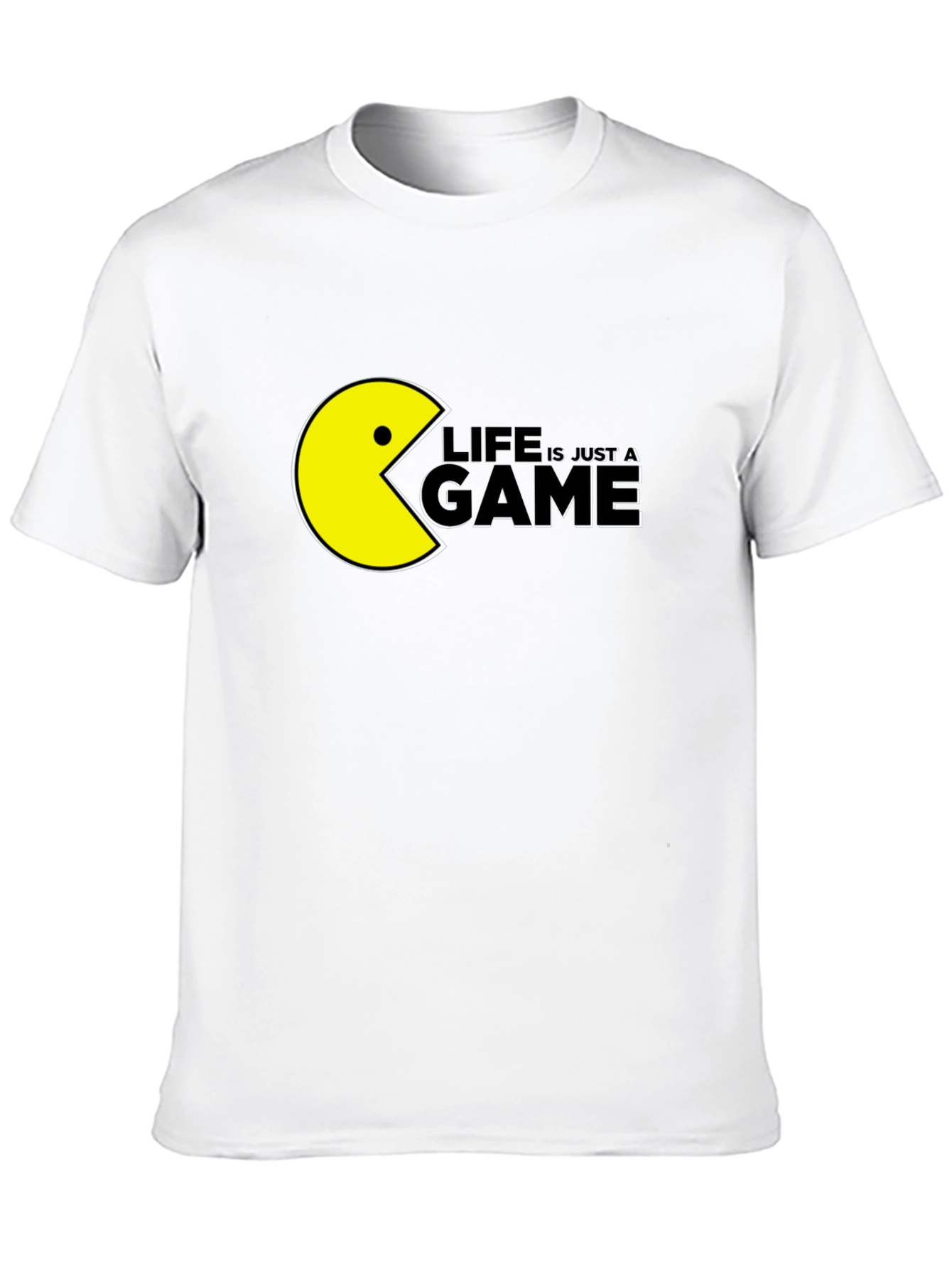 Life is Just a Game Pac-Man Style Graphic Tee