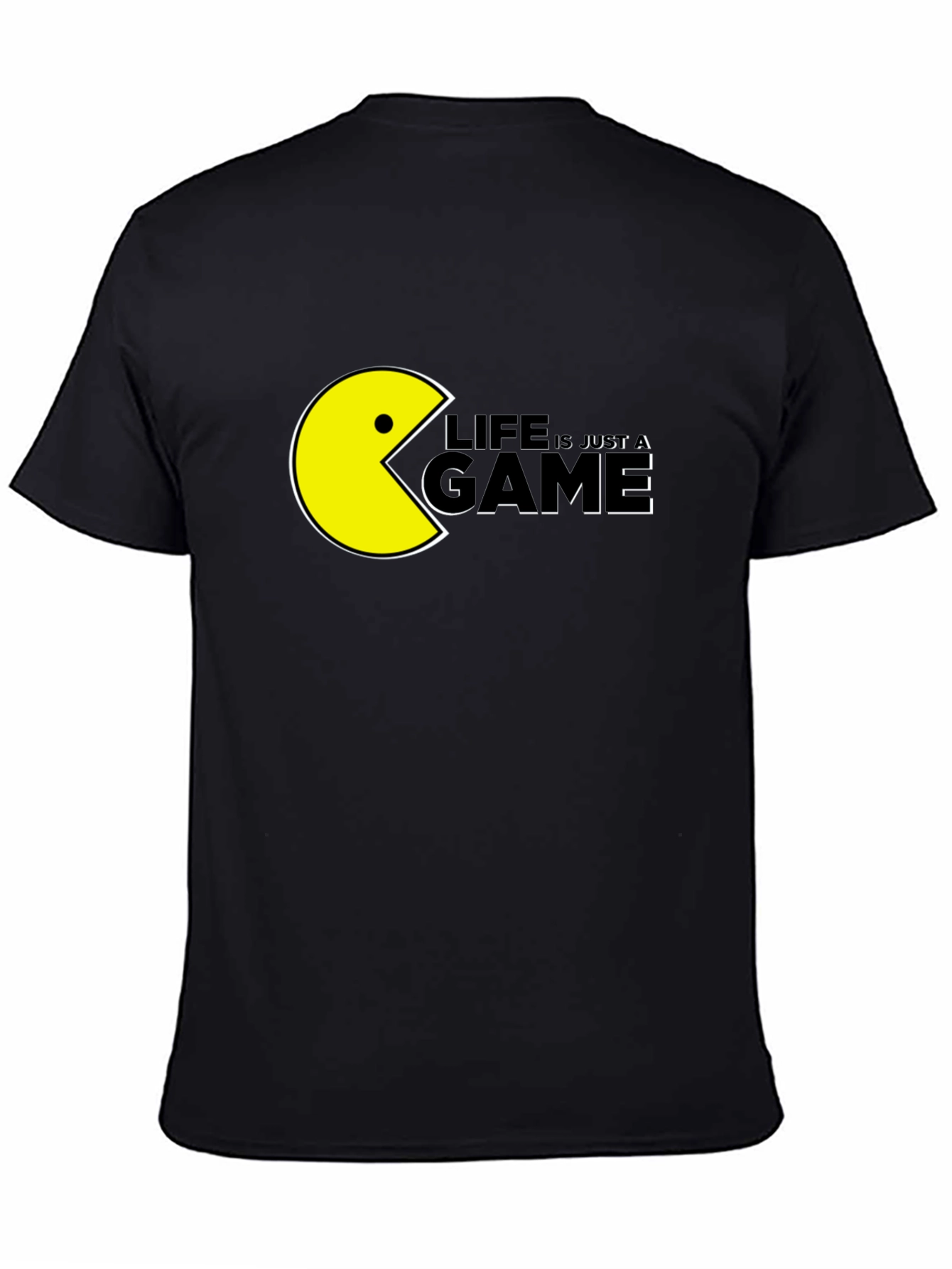 Life is Just a Game Pac-Man Style Graphic Tee