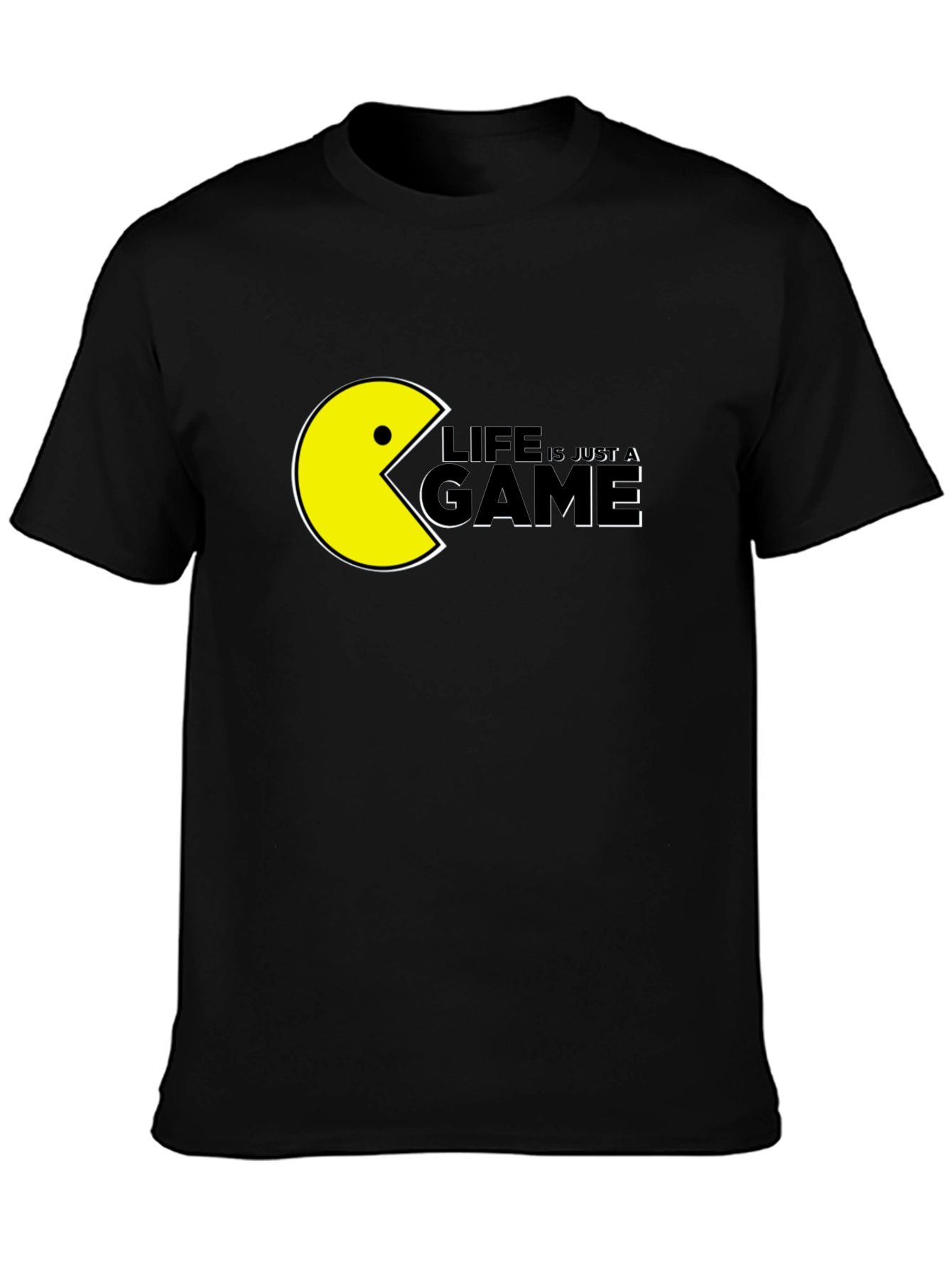 Life is Just a Game Pac-Man Style Graphic Tee