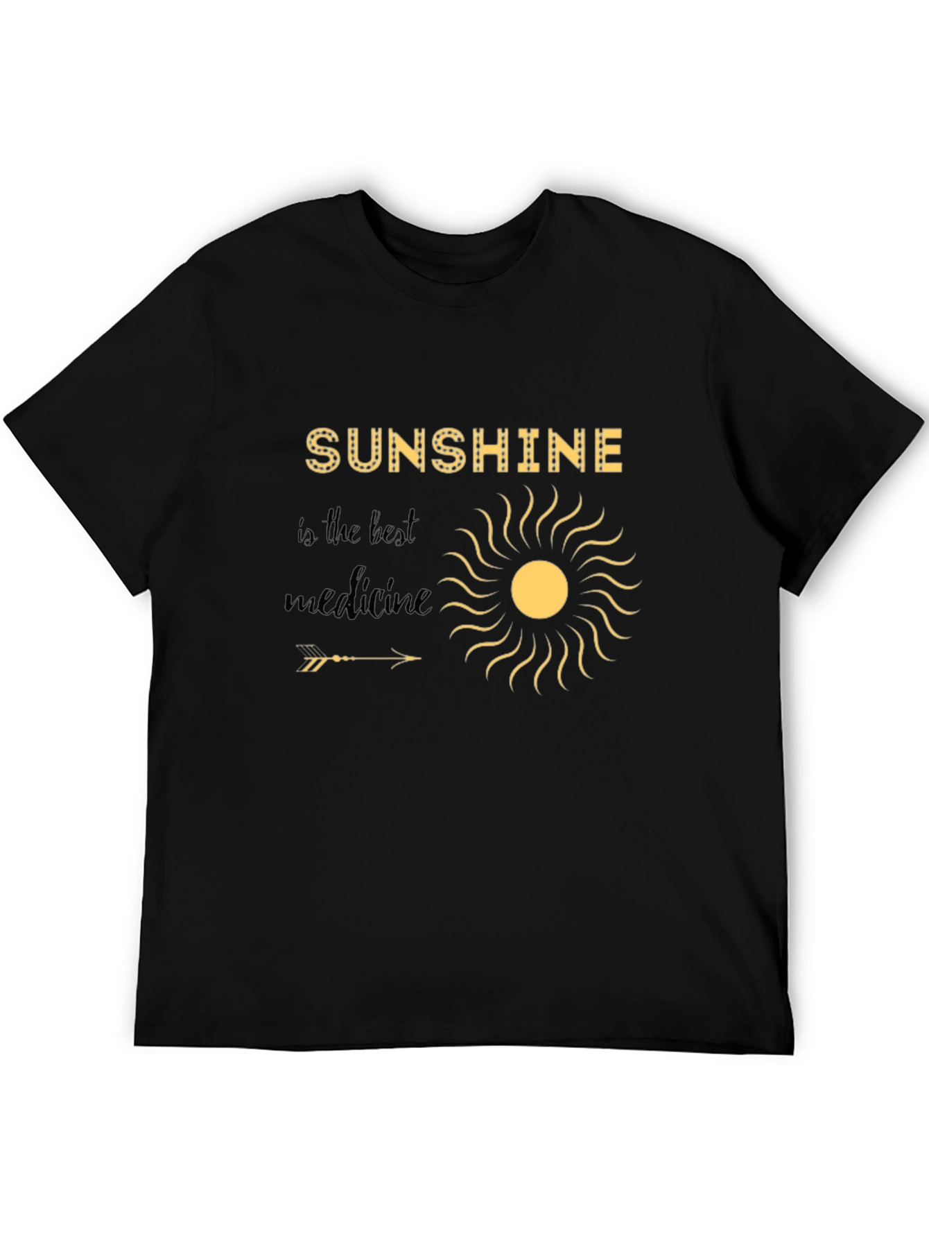Sunshine is the Best Medicine Graphic T-Shirt