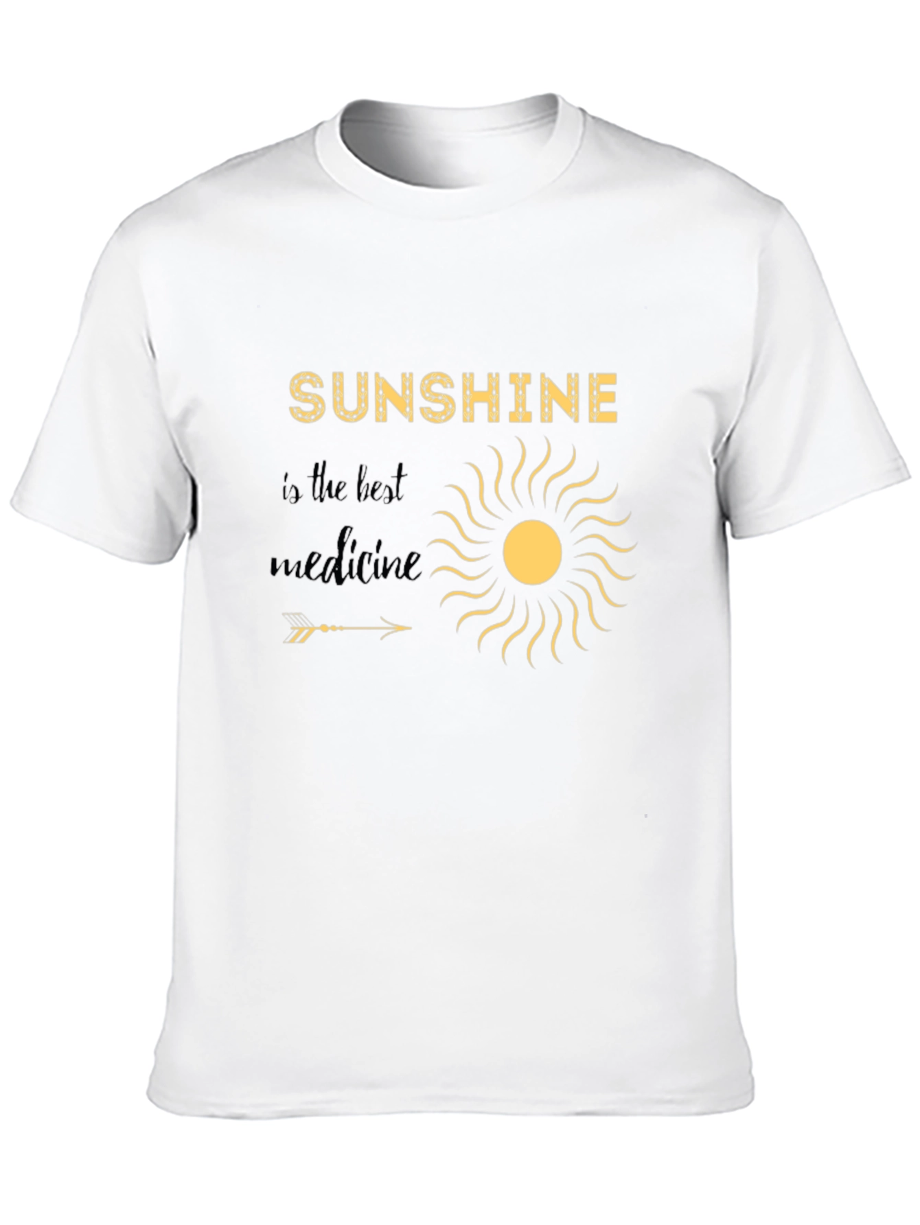 Sunshine is the Best Medicine Graphic T-Shirt