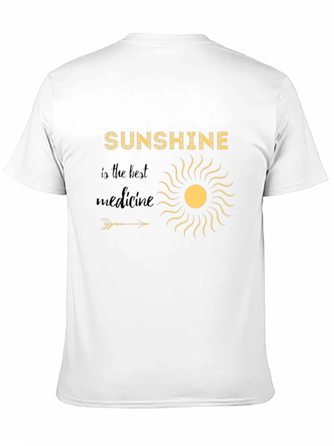 Sunshine is the Best Medicine Graphic T-Shirt