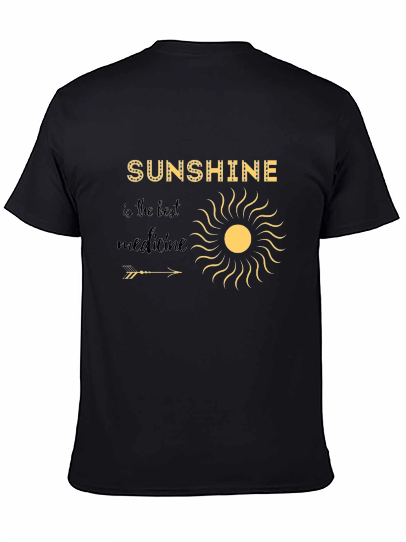 Sunshine is the Best Medicine Graphic T-Shirt