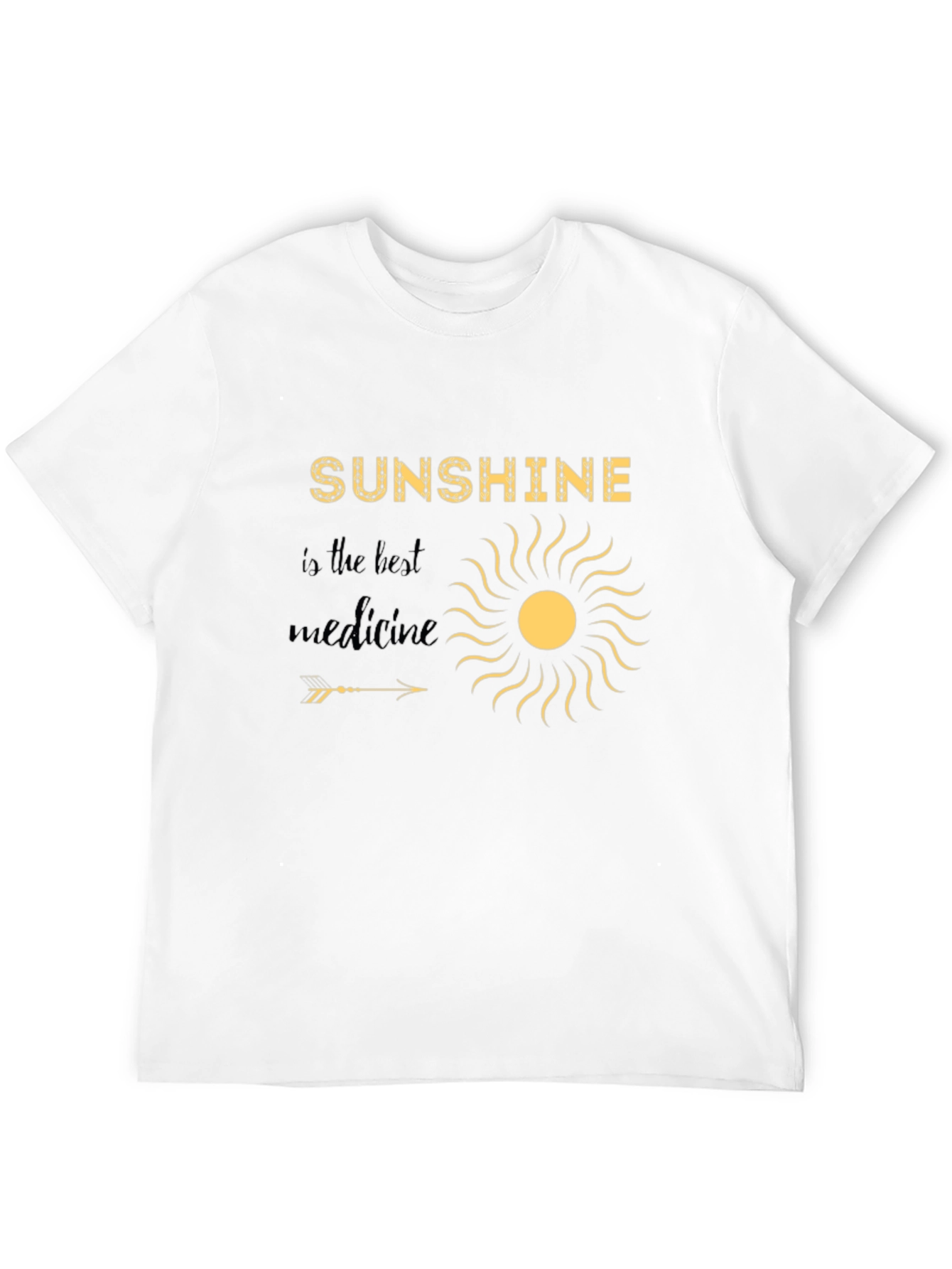 Sunshine is the Best Medicine Graphic T-Shirt