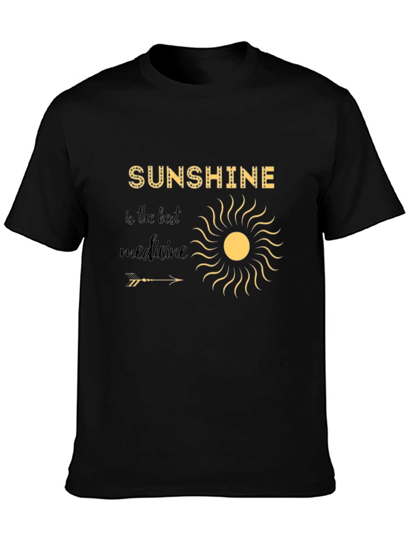 Sunshine is the Best Medicine Graphic T-Shirt