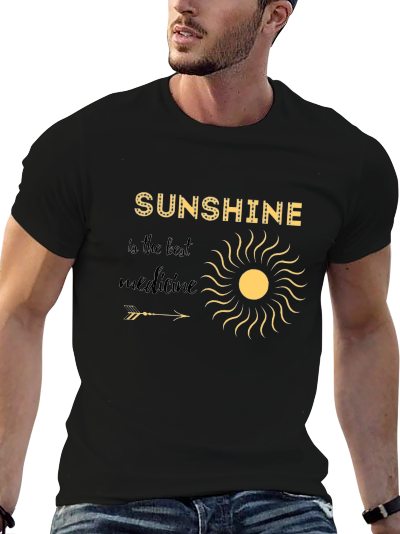 Sunshine is the Best Medicine Graphic T-Shirt
