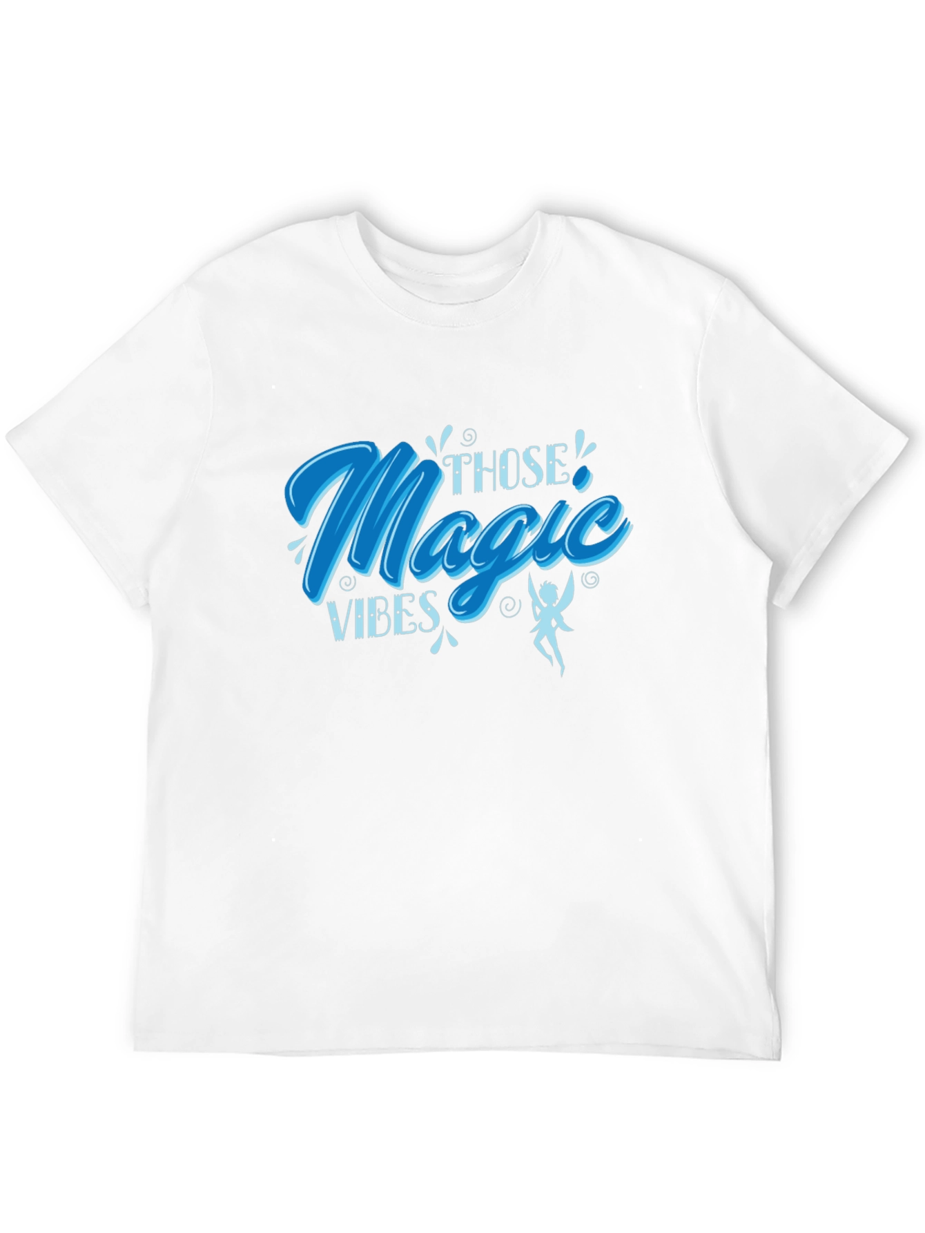 Magic Vibes Graphic Tee - Soft Black T-Shirt
