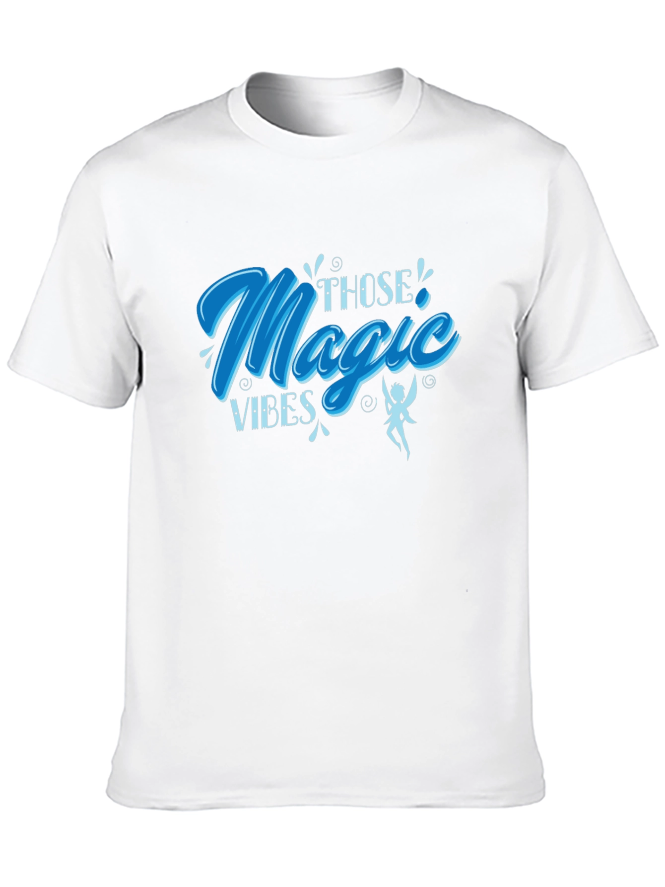 Magic Vibes Graphic Tee - Soft Black T-Shirt