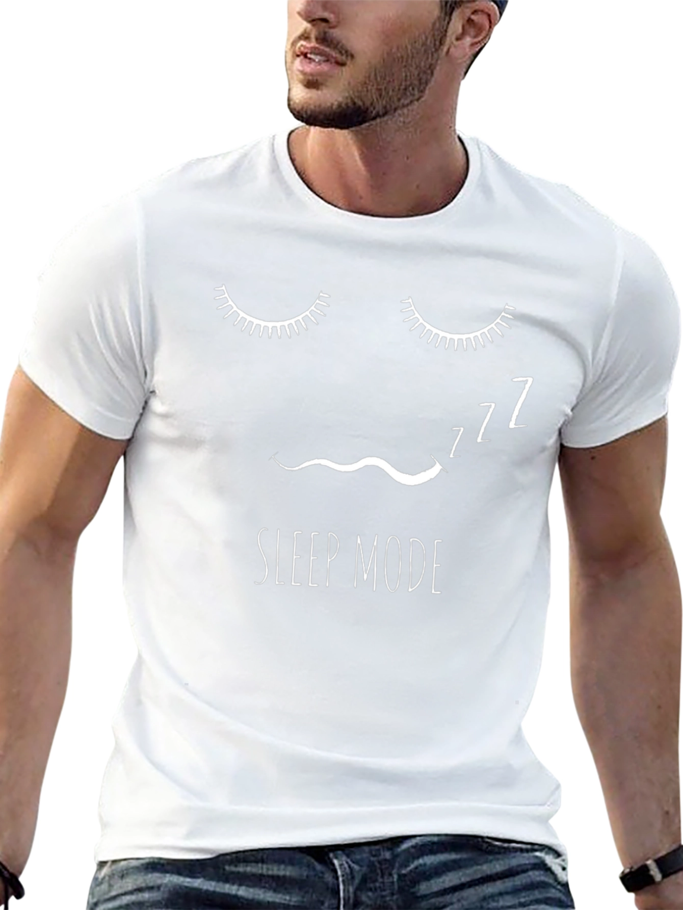 Sleep Mode Graphic T-Shirt - Relaxed Fit