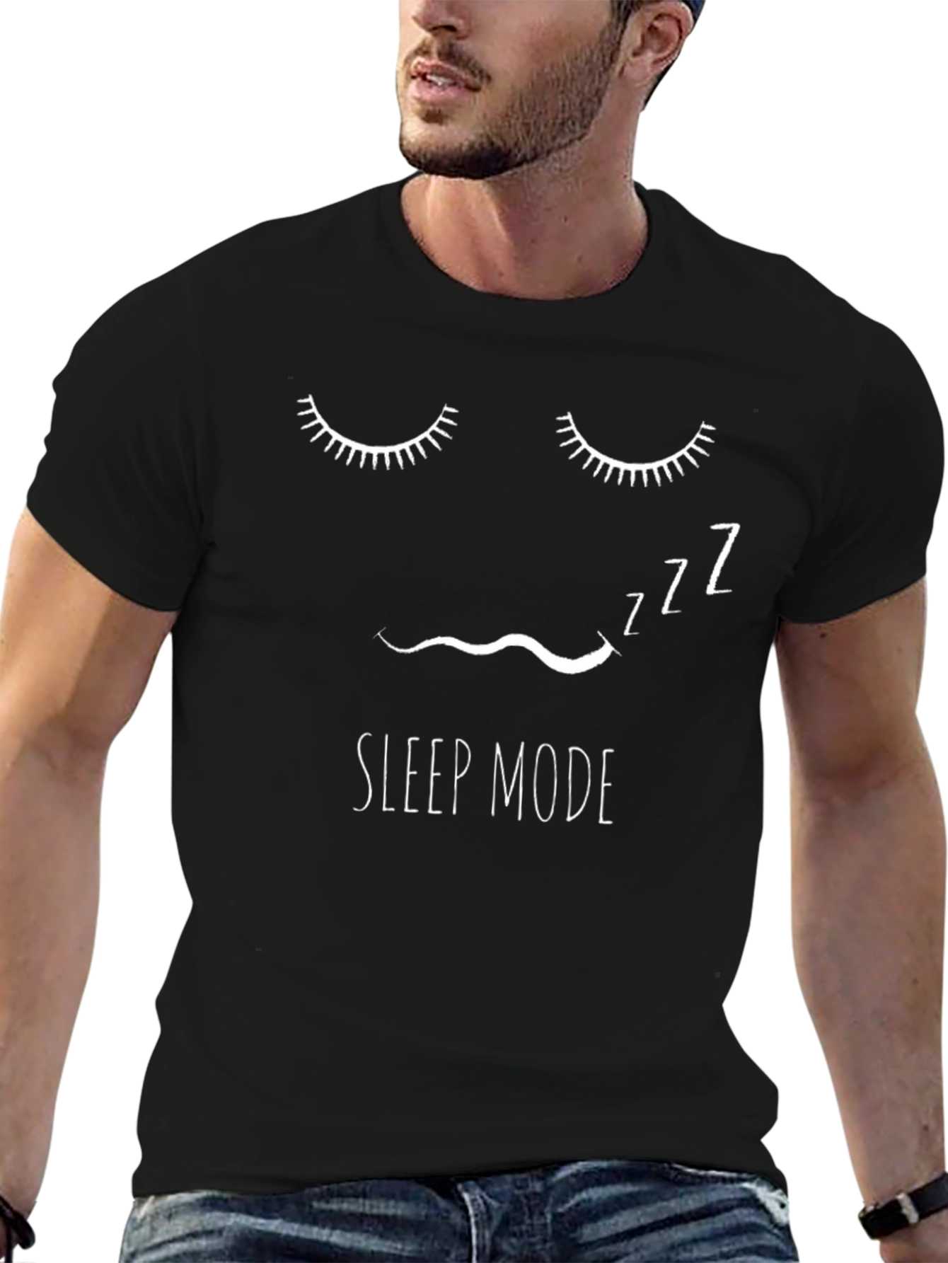 Sleep Mode Graphic T-Shirt - Relaxed Fit