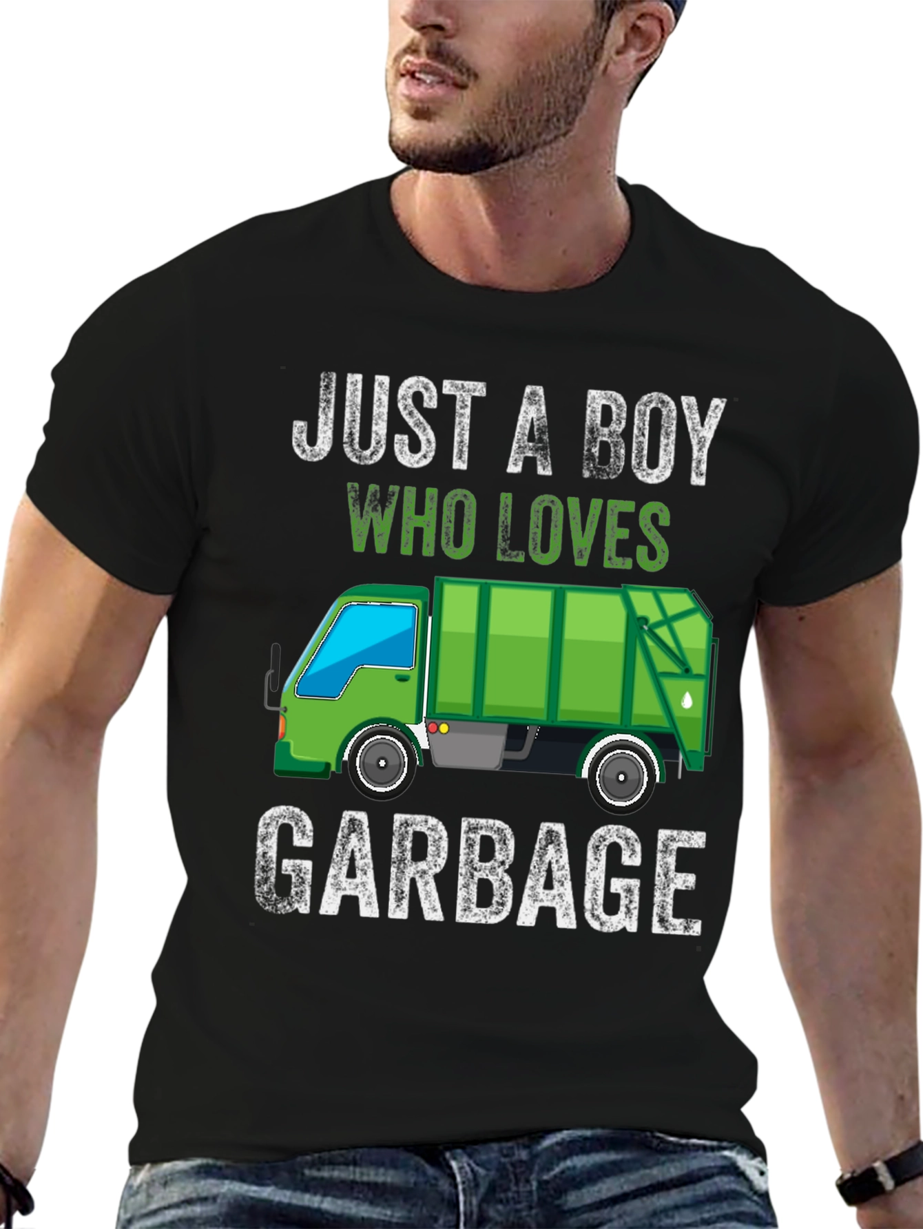 Just a Boy Who Loves Garbage T-Shirt