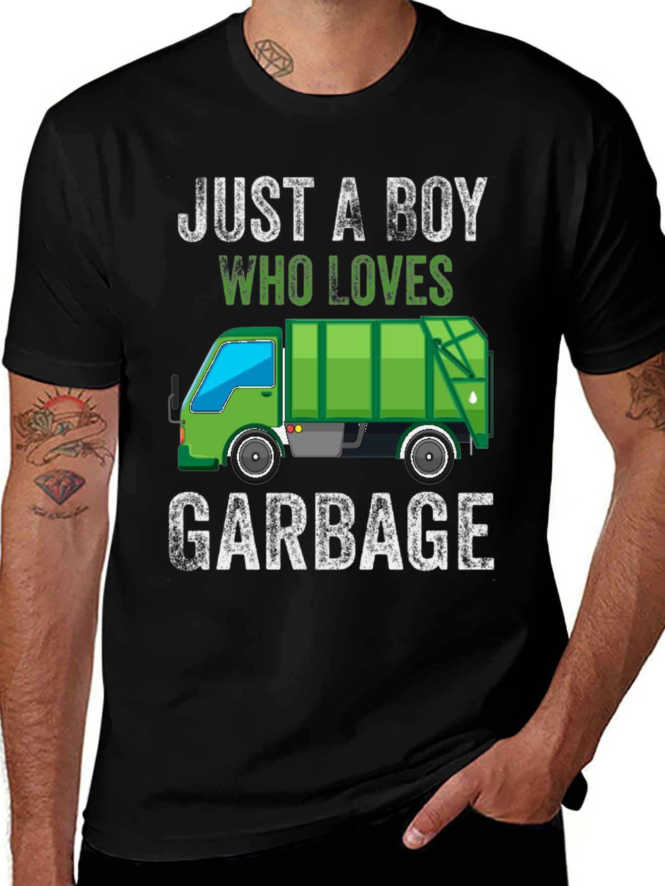 Just a Boy Who Loves Garbage T-Shirt