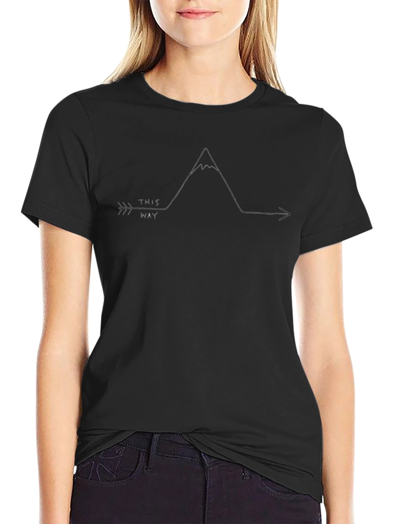 Mountain Arrow Graphic Tee - This Way