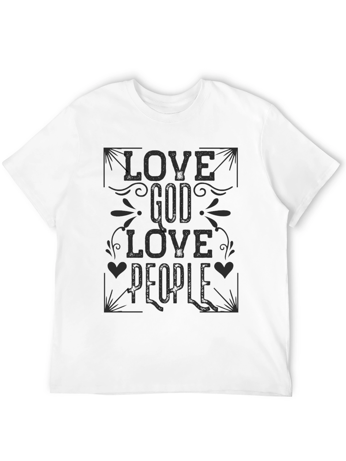Love God Love People Graphic Tee