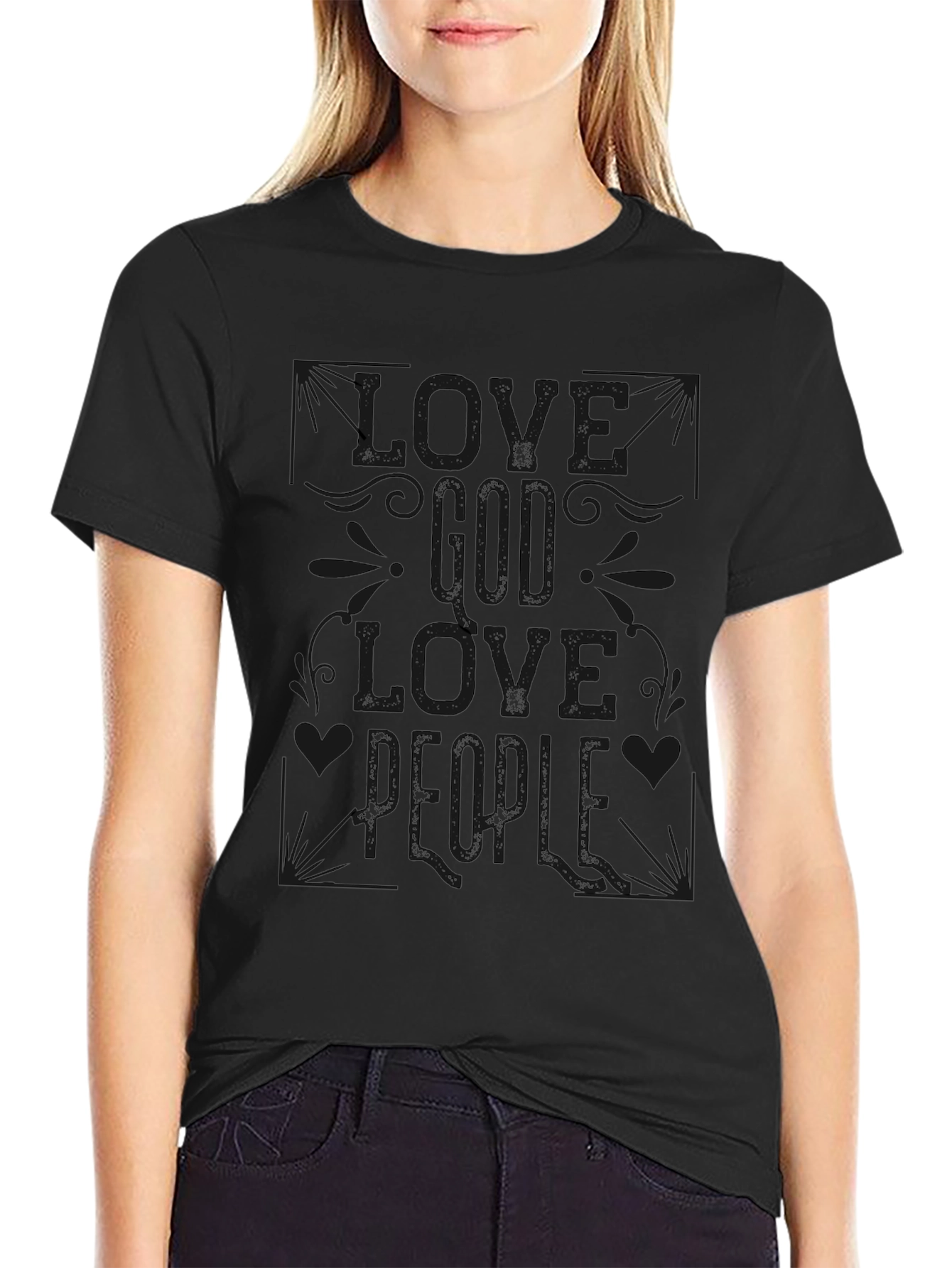Love God Love People Graphic Tee