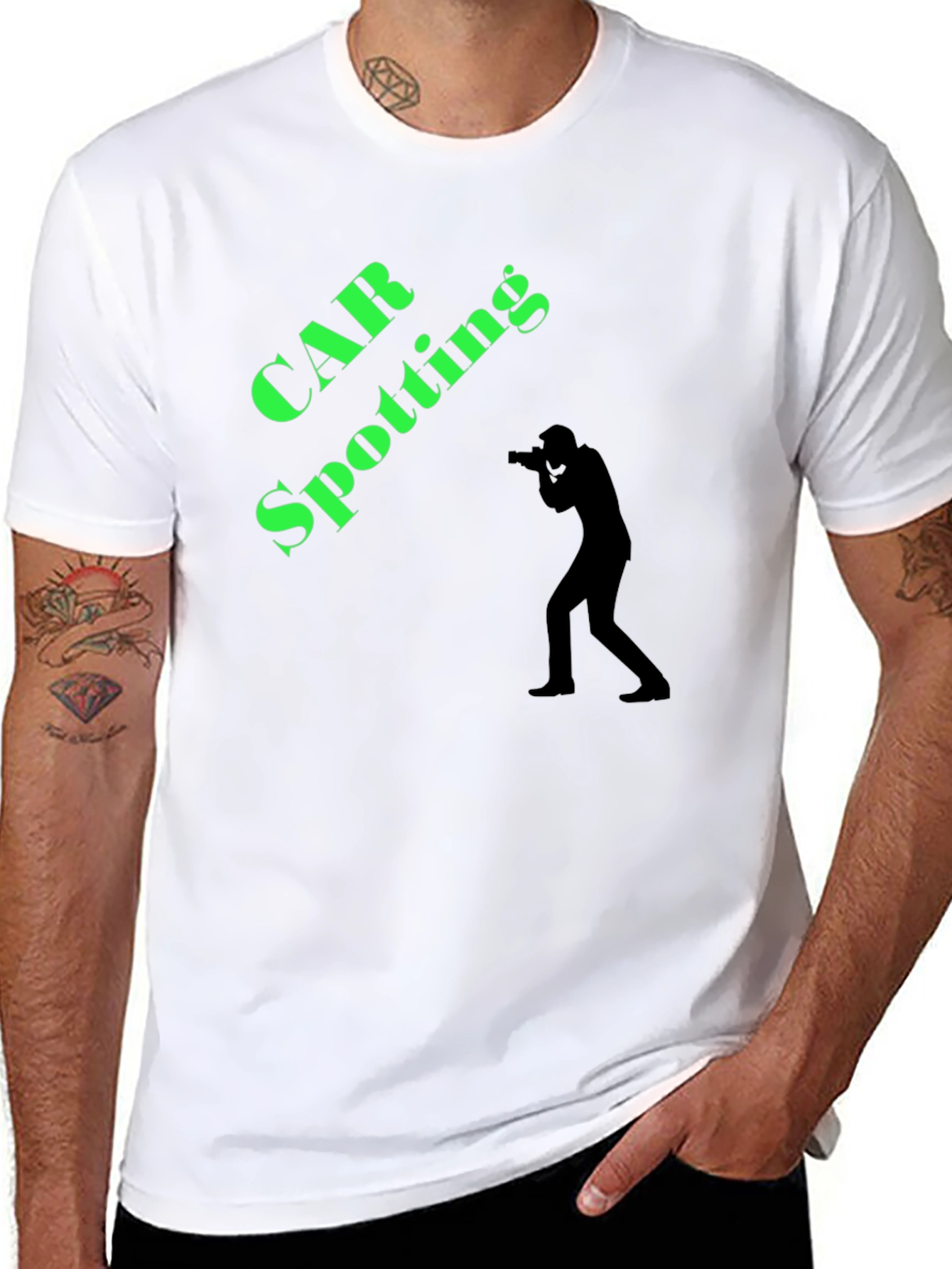 Car Spotting T-Shirt - Photographer Design