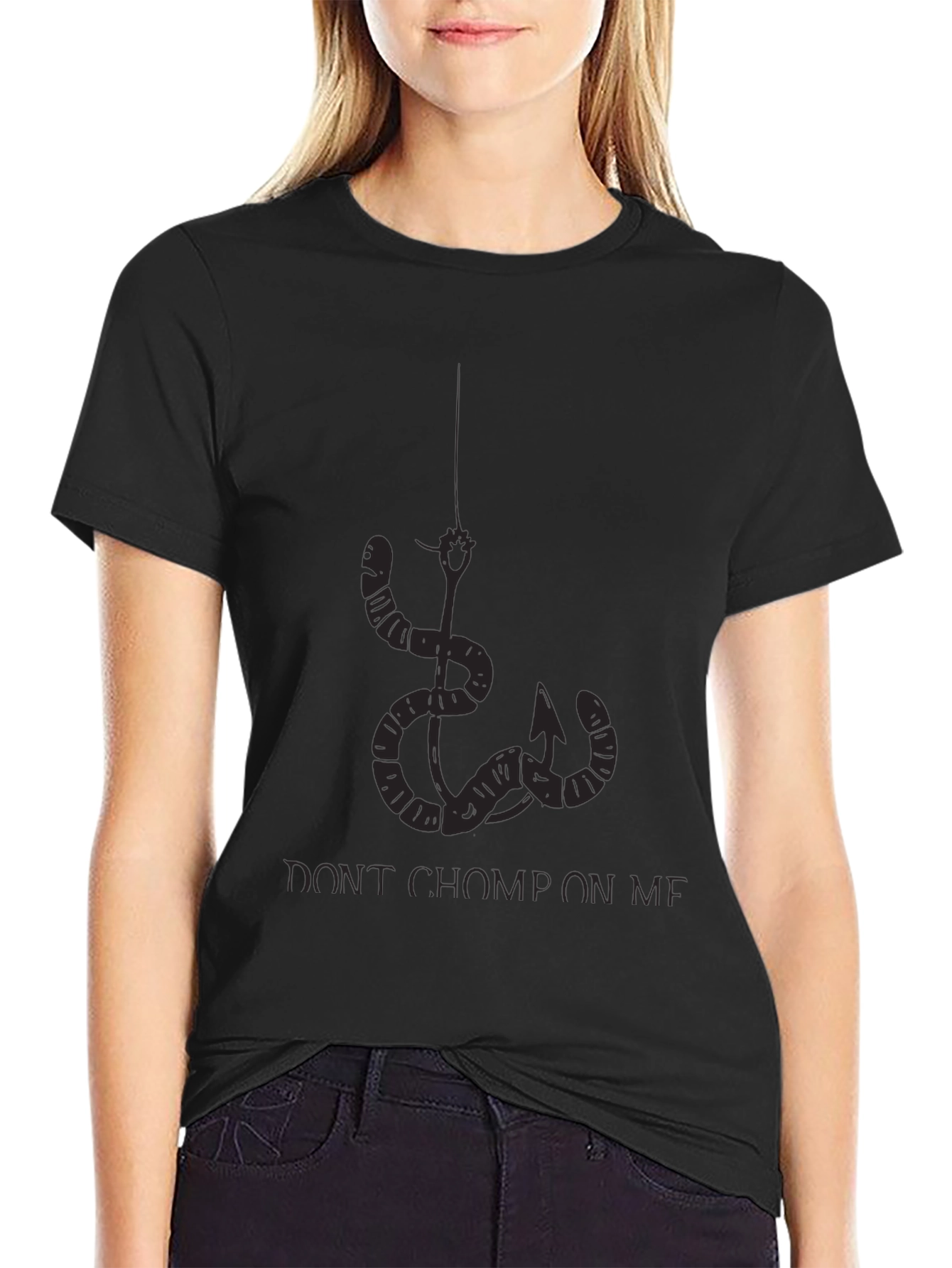 Dont Chomp On Me Black T-Shirt