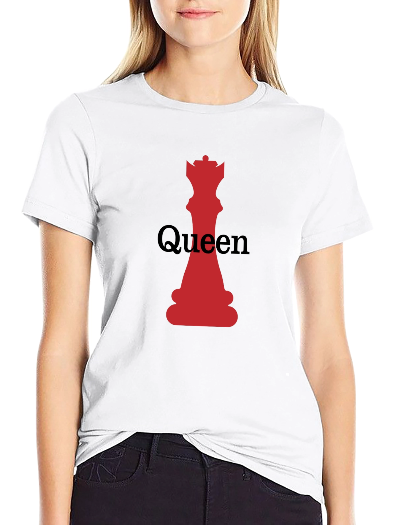 Chess Queen Graphic Tee - Stylish & Comfortable
