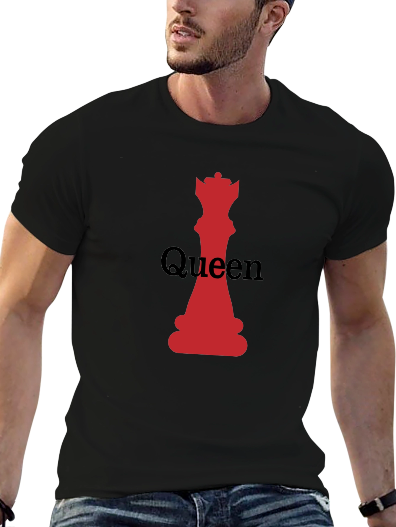 Chess Queen Graphic Tee - Stylish & Comfortable
