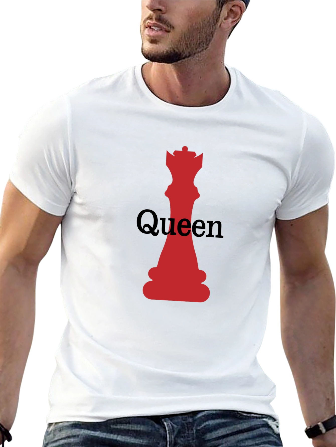 Chess Queen Graphic Tee - Stylish & Comfortable