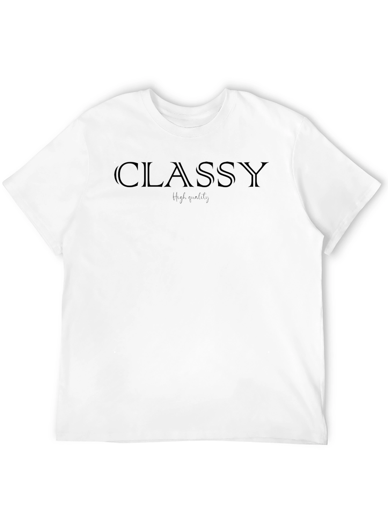 Classy High Quality Black T-Shirt