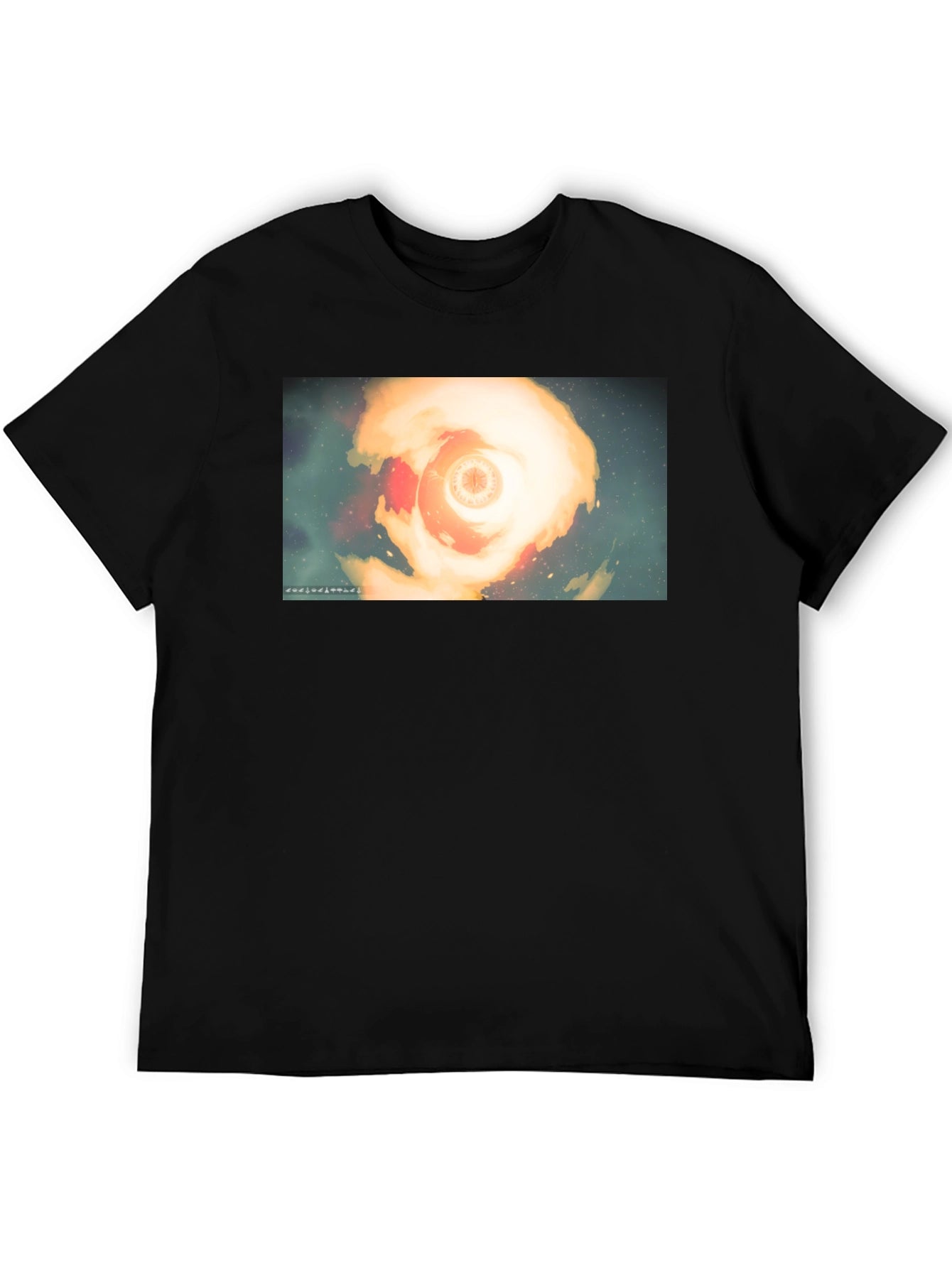 Celestial Vortex Graphic T-Shirt