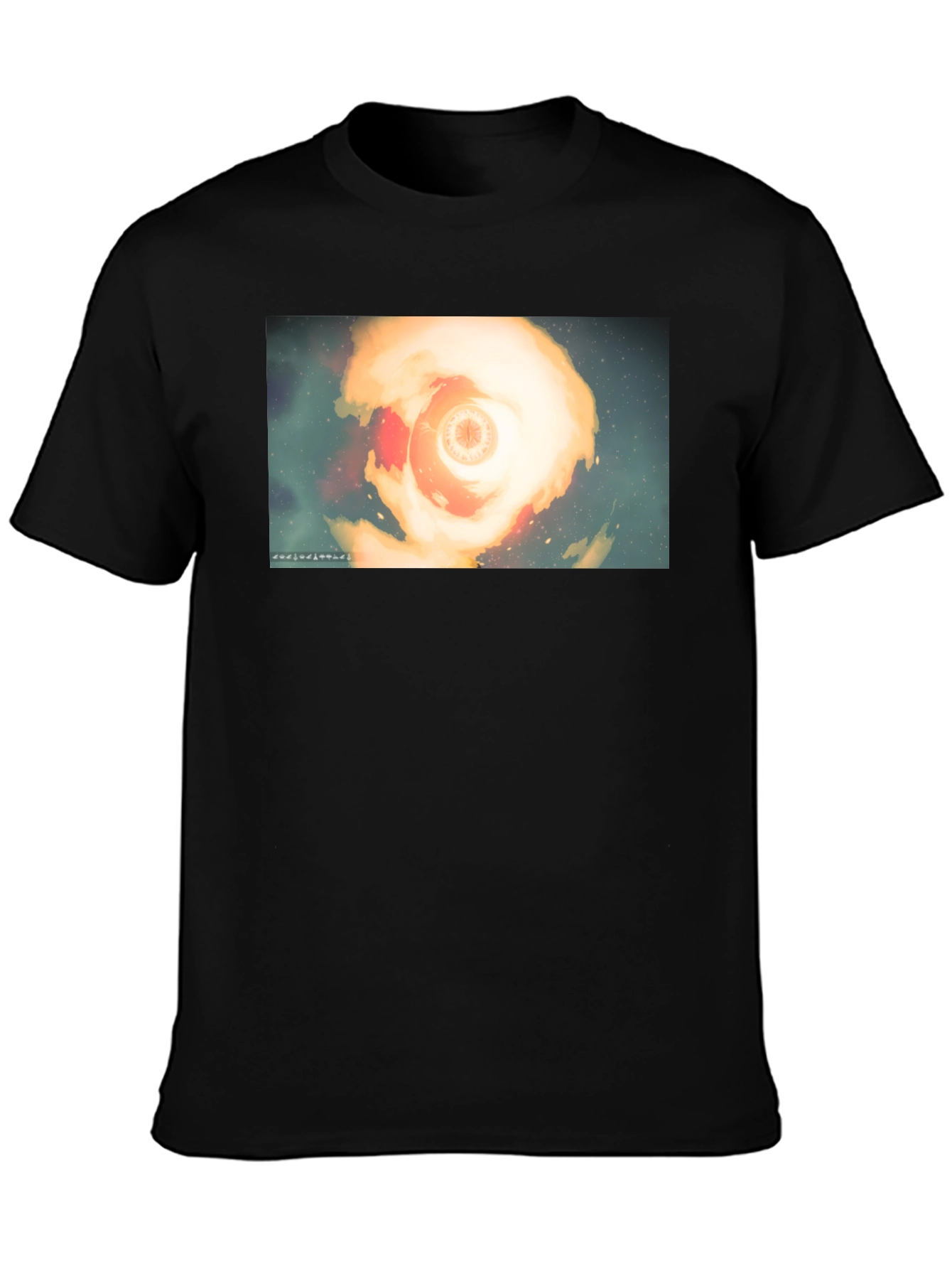 Celestial Vortex Graphic T-Shirt