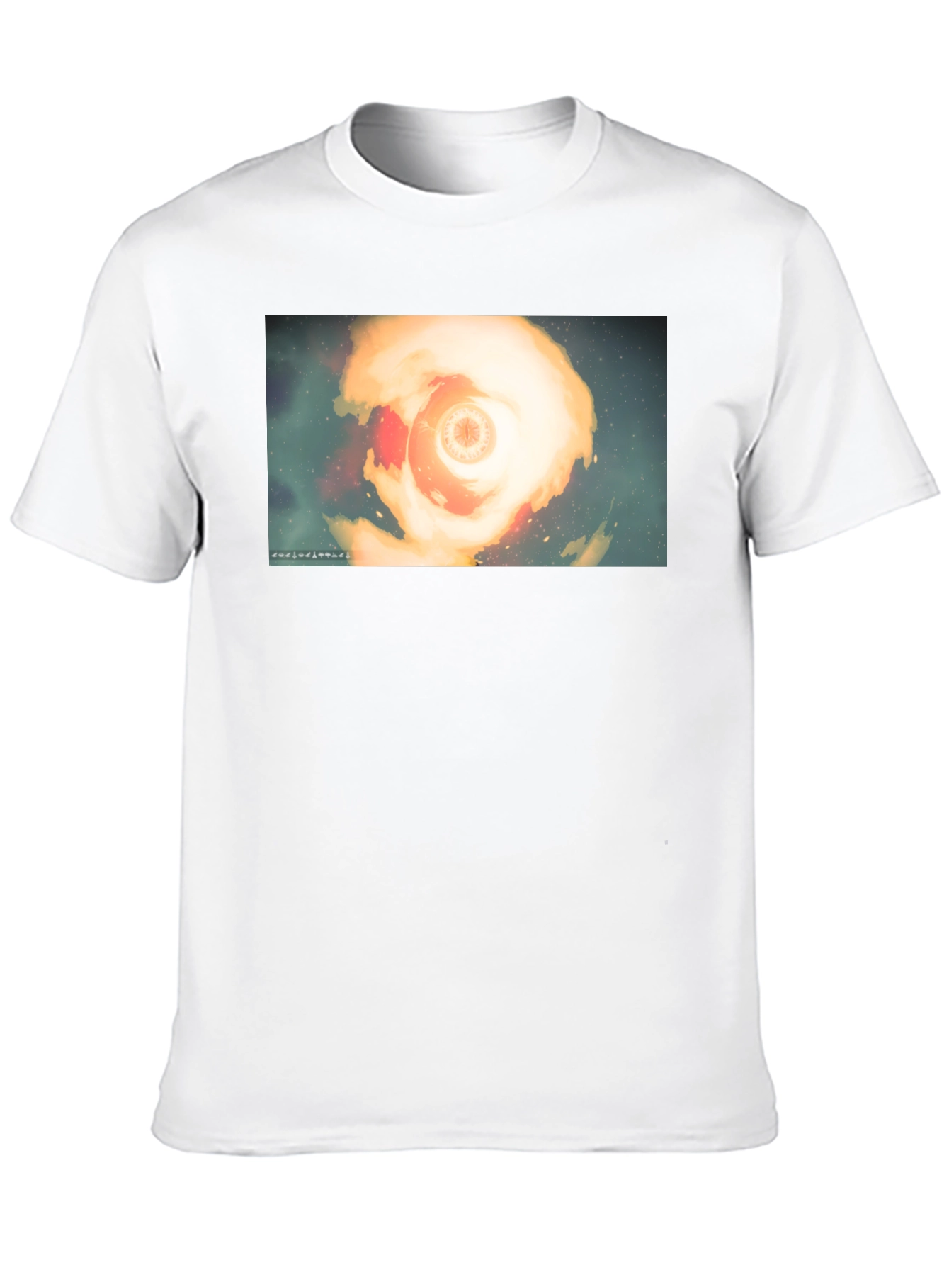 Celestial Vortex Graphic T-Shirt
