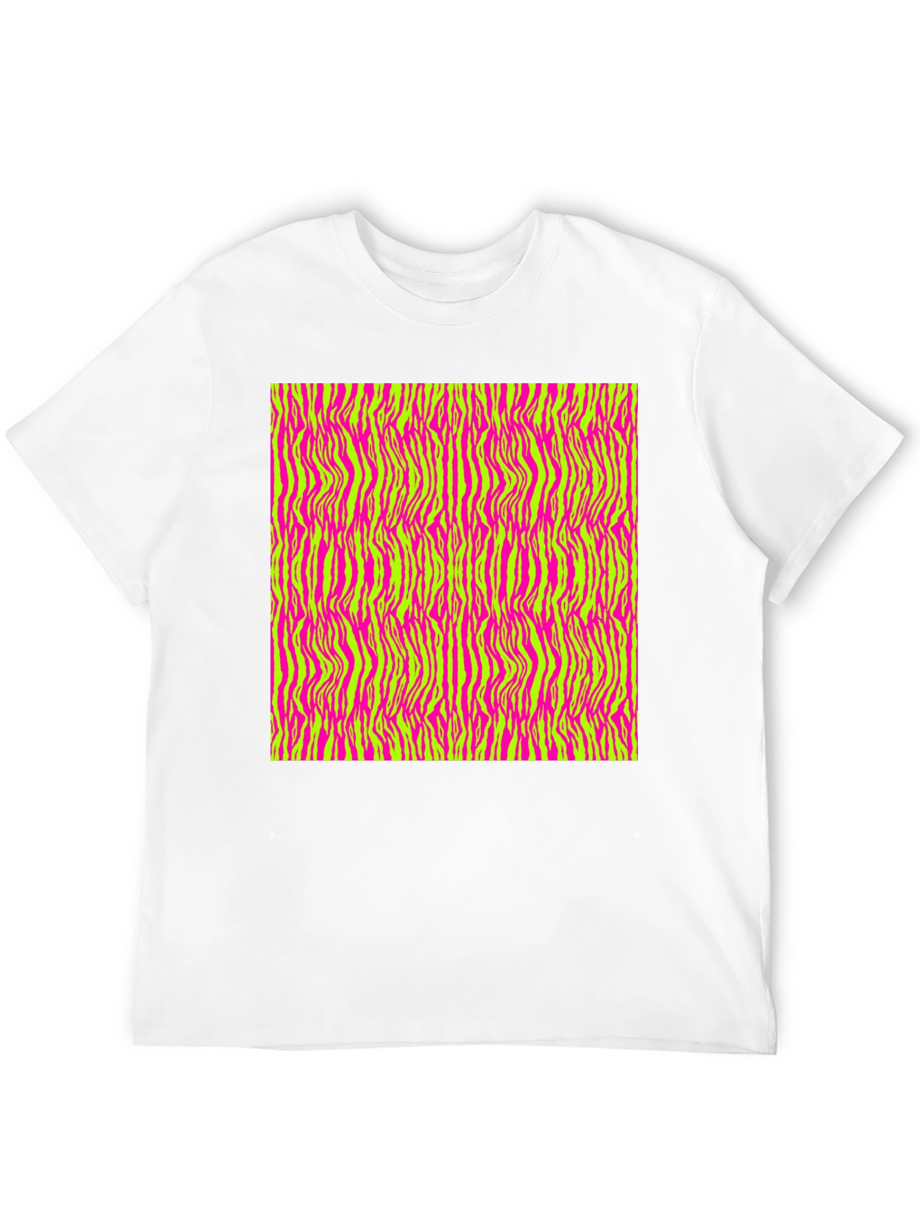 Zebra Stripe Pattern T-Shirt