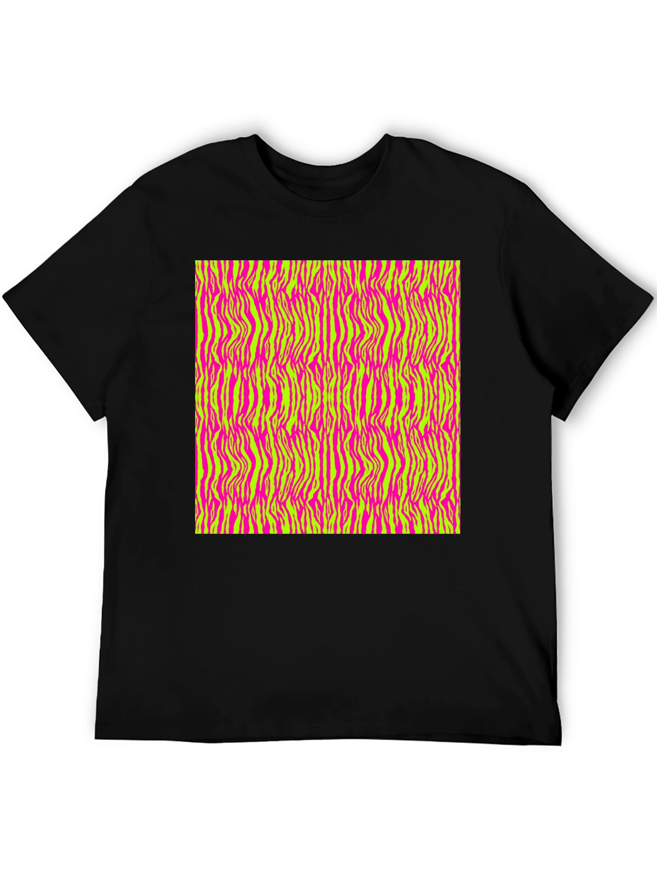 Zebra Stripe Pattern T-Shirt