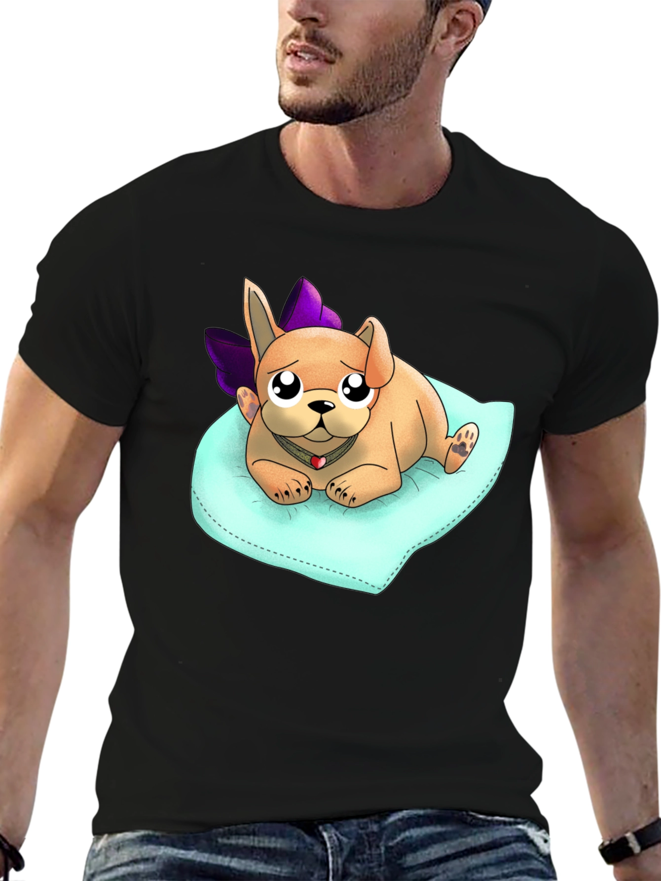 Cute Cartoon Dog T-Shirt