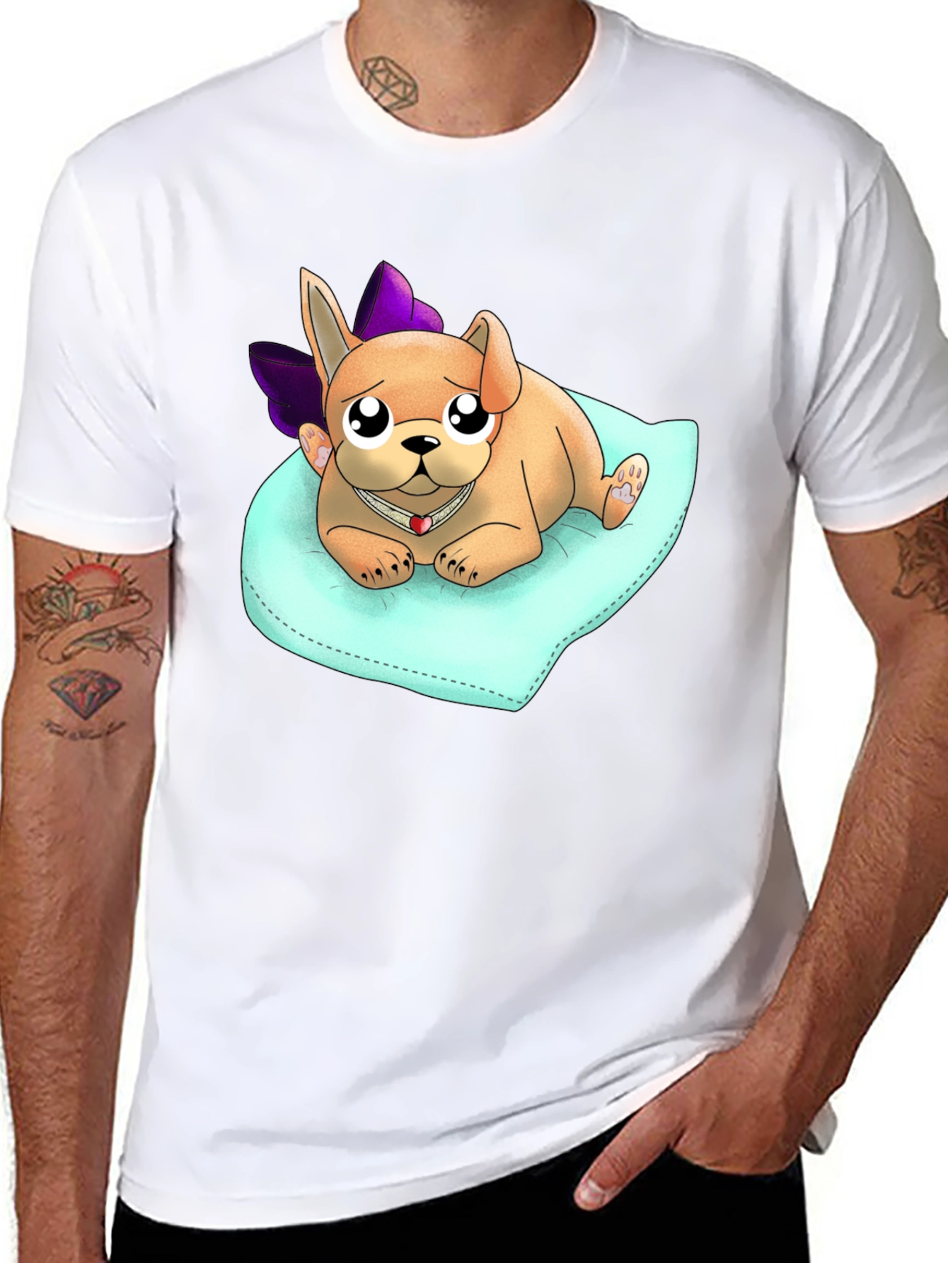 Cute Cartoon Dog T-Shirt