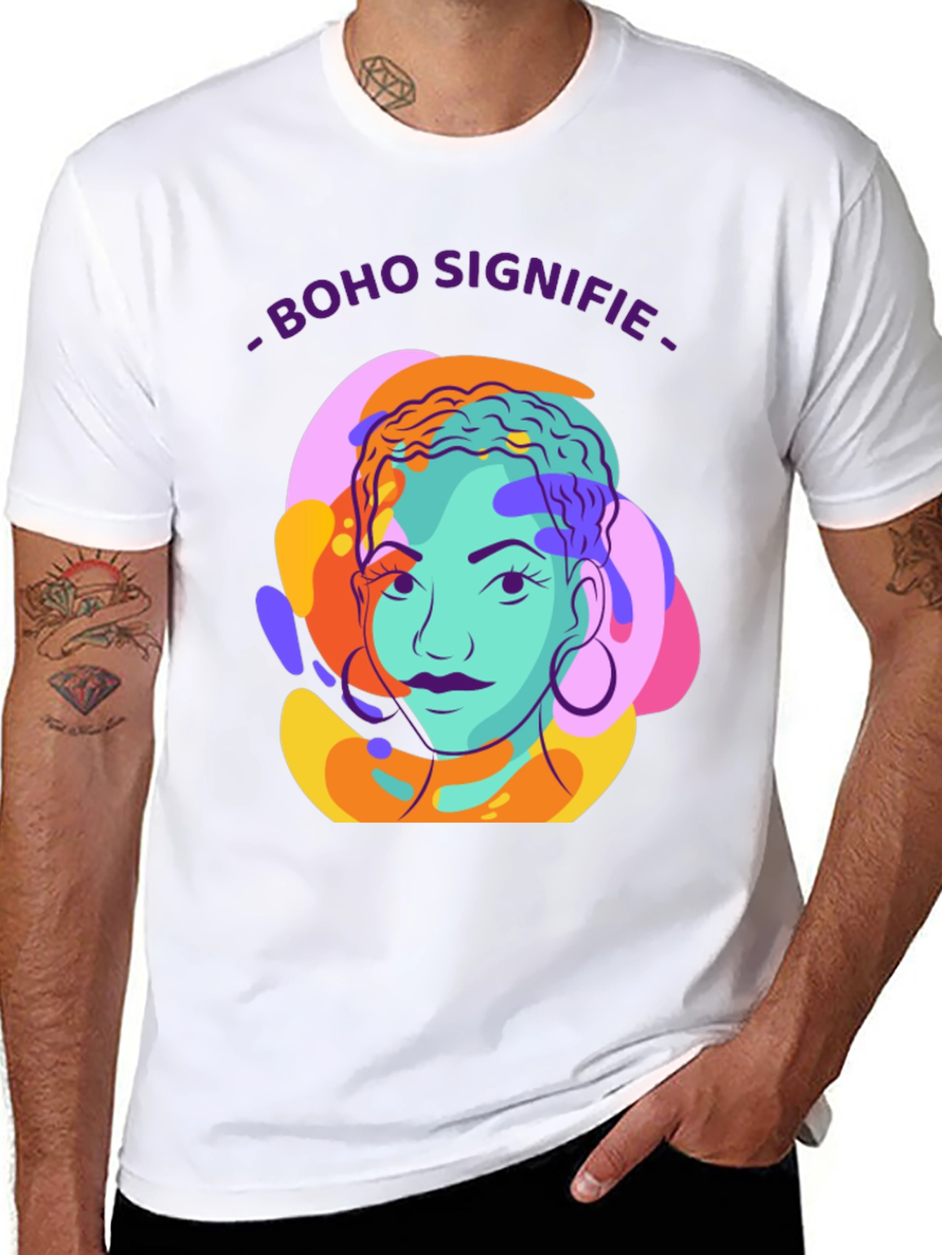 Boho Signifie Graphic T-Shirt