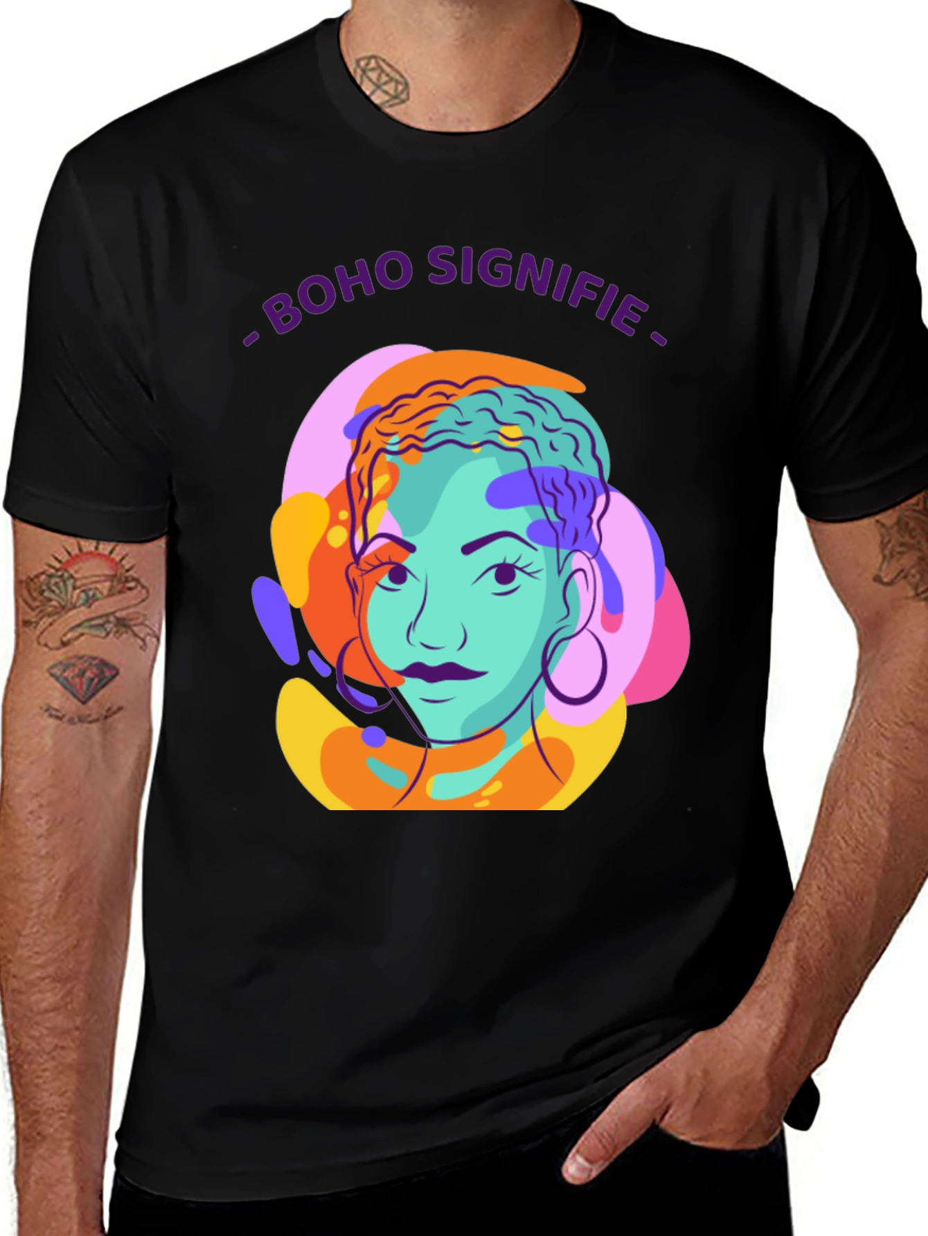 Boho Signifie Graphic T-Shirt