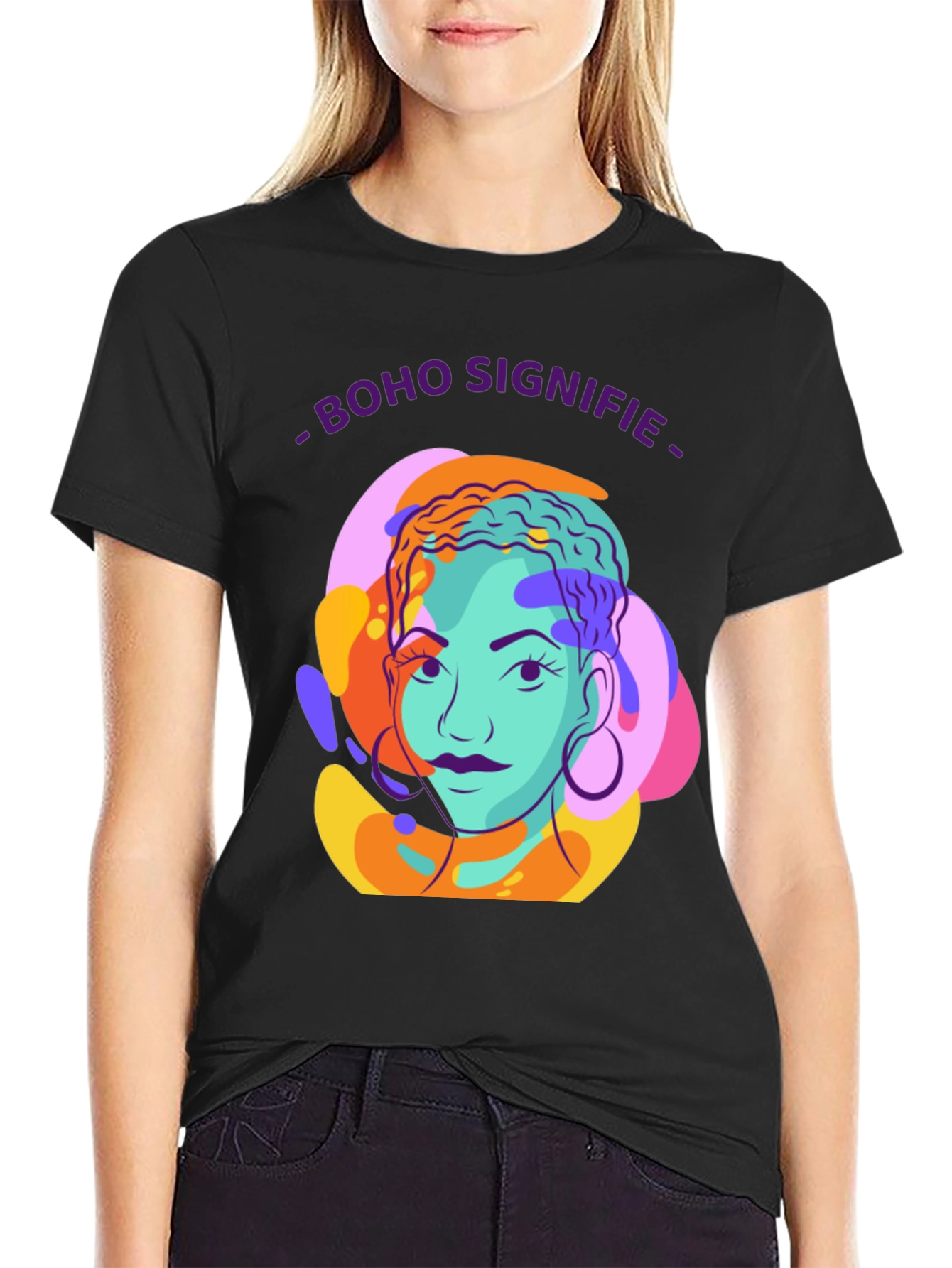 Boho Signifie Graphic T-Shirt
