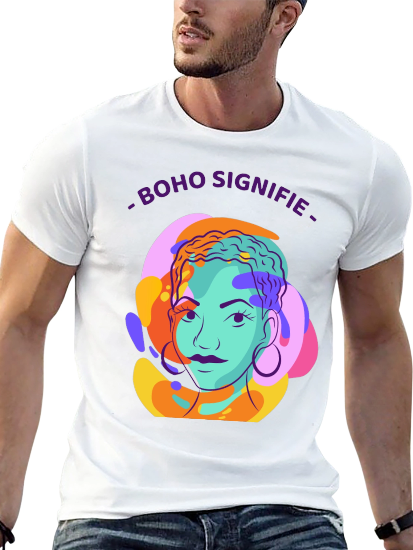 Boho Signifie Graphic T-Shirt