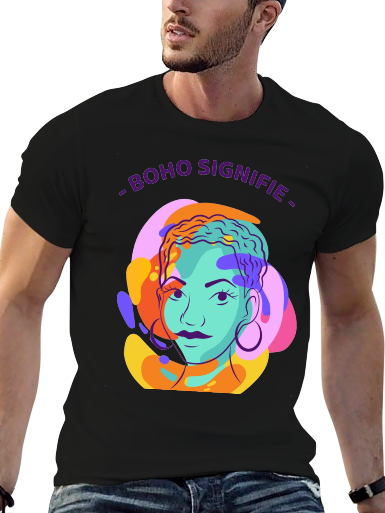 Boho Signifie Graphic T-Shirt