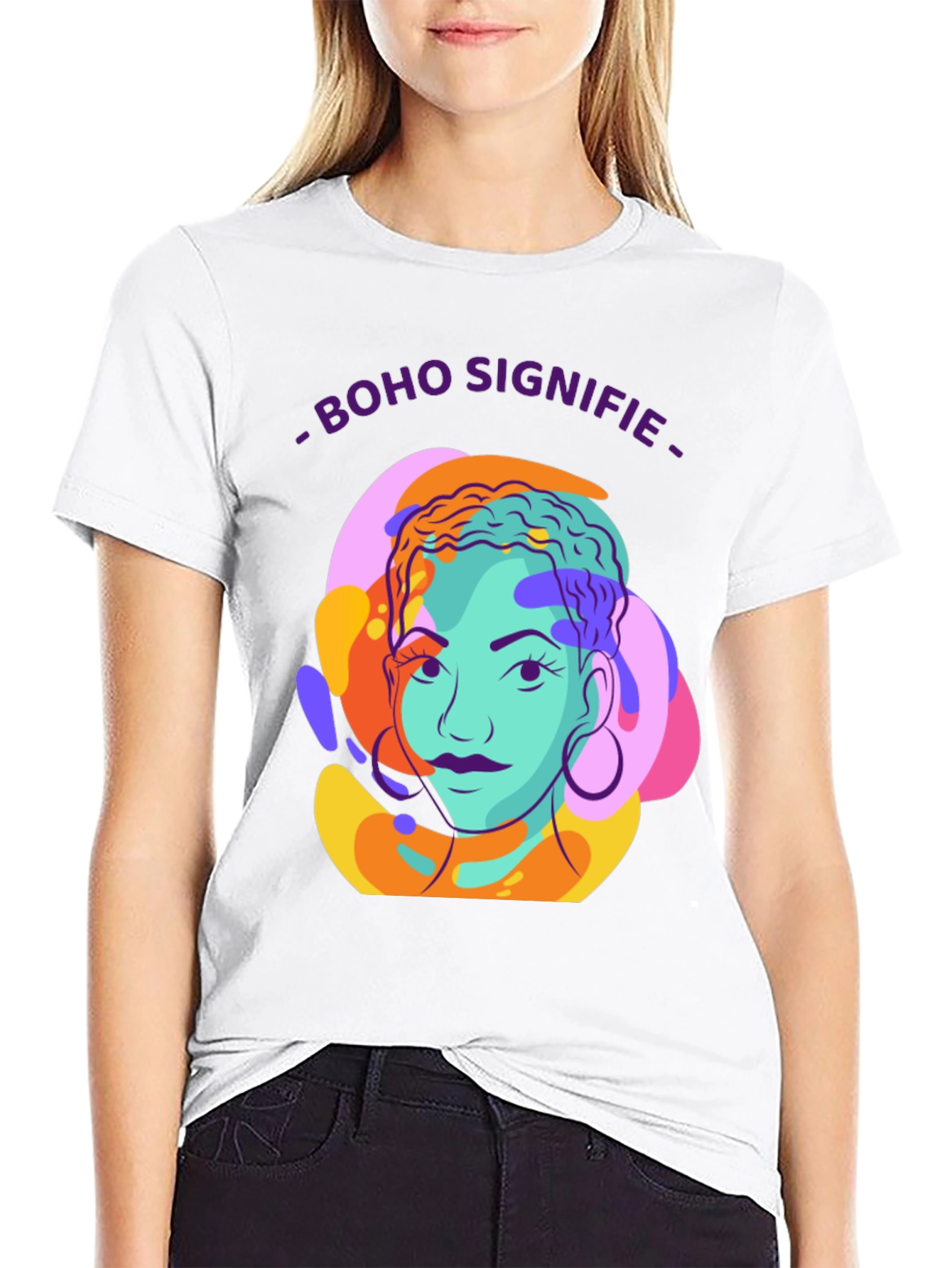 Boho Signifie Graphic T-Shirt