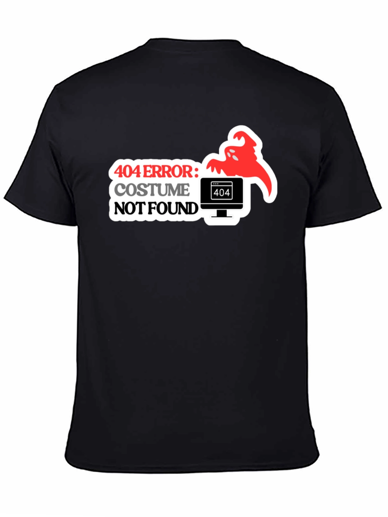 404 Costume Not Found Halloween Tee