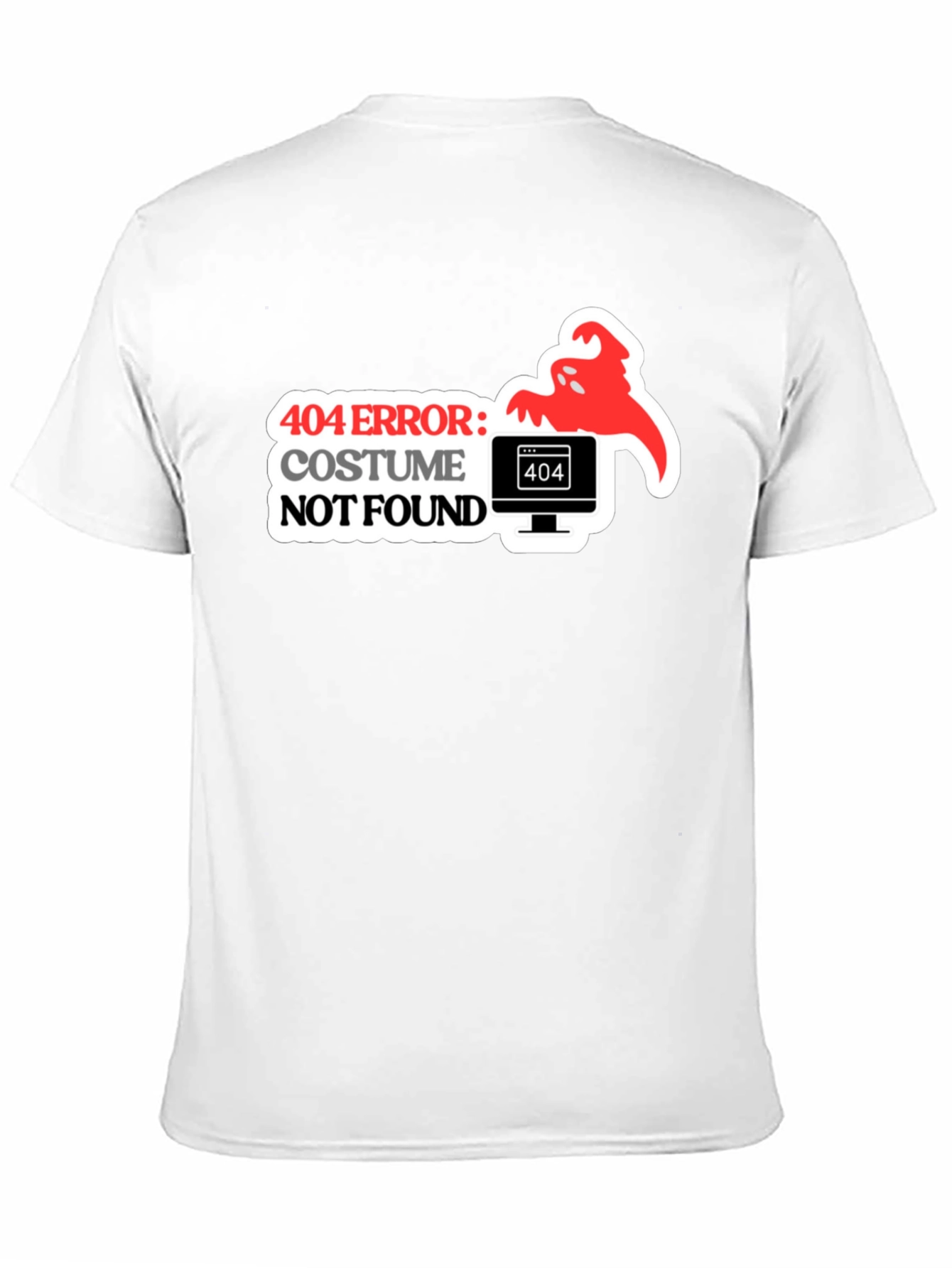 404 Costume Not Found Halloween Tee