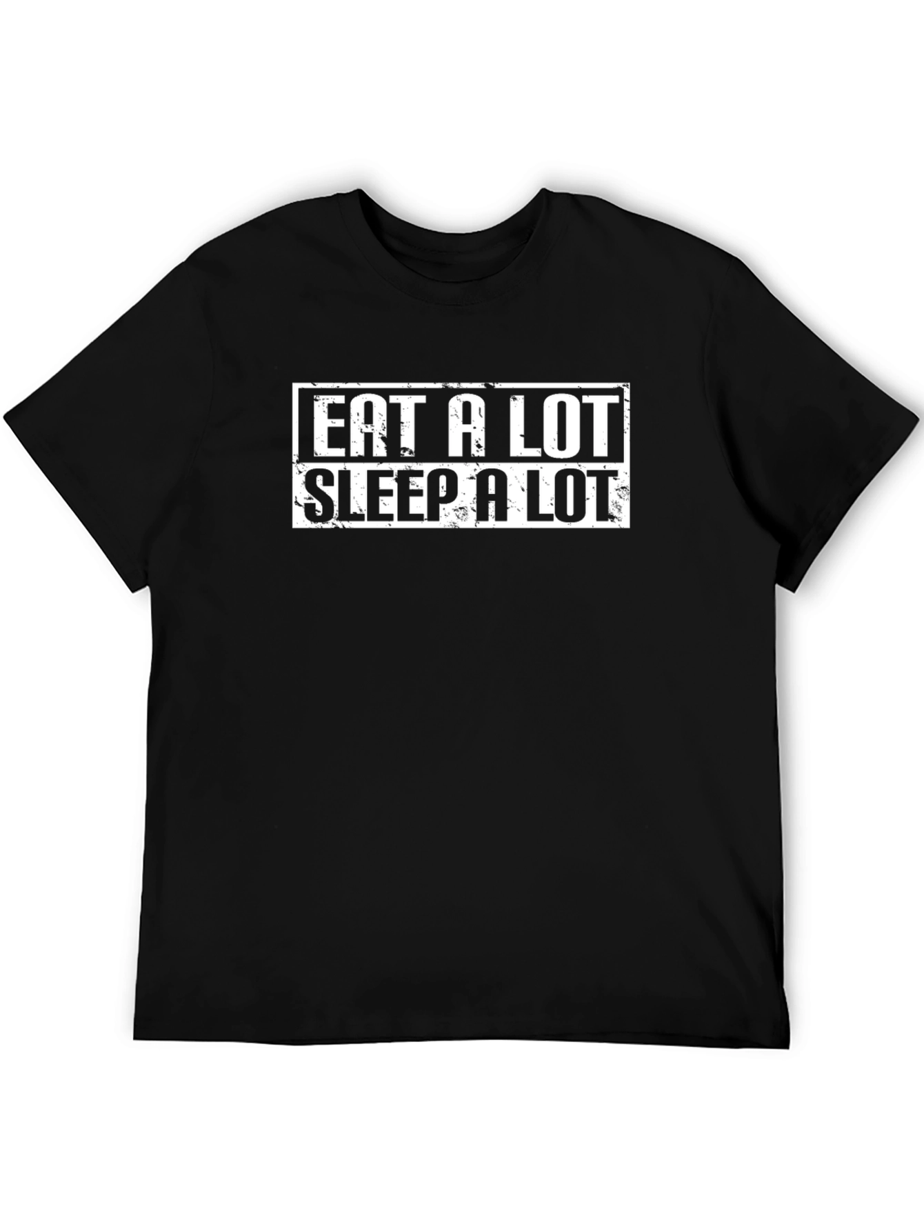 Eat A Lot Sleep A Lot Graphic Tee