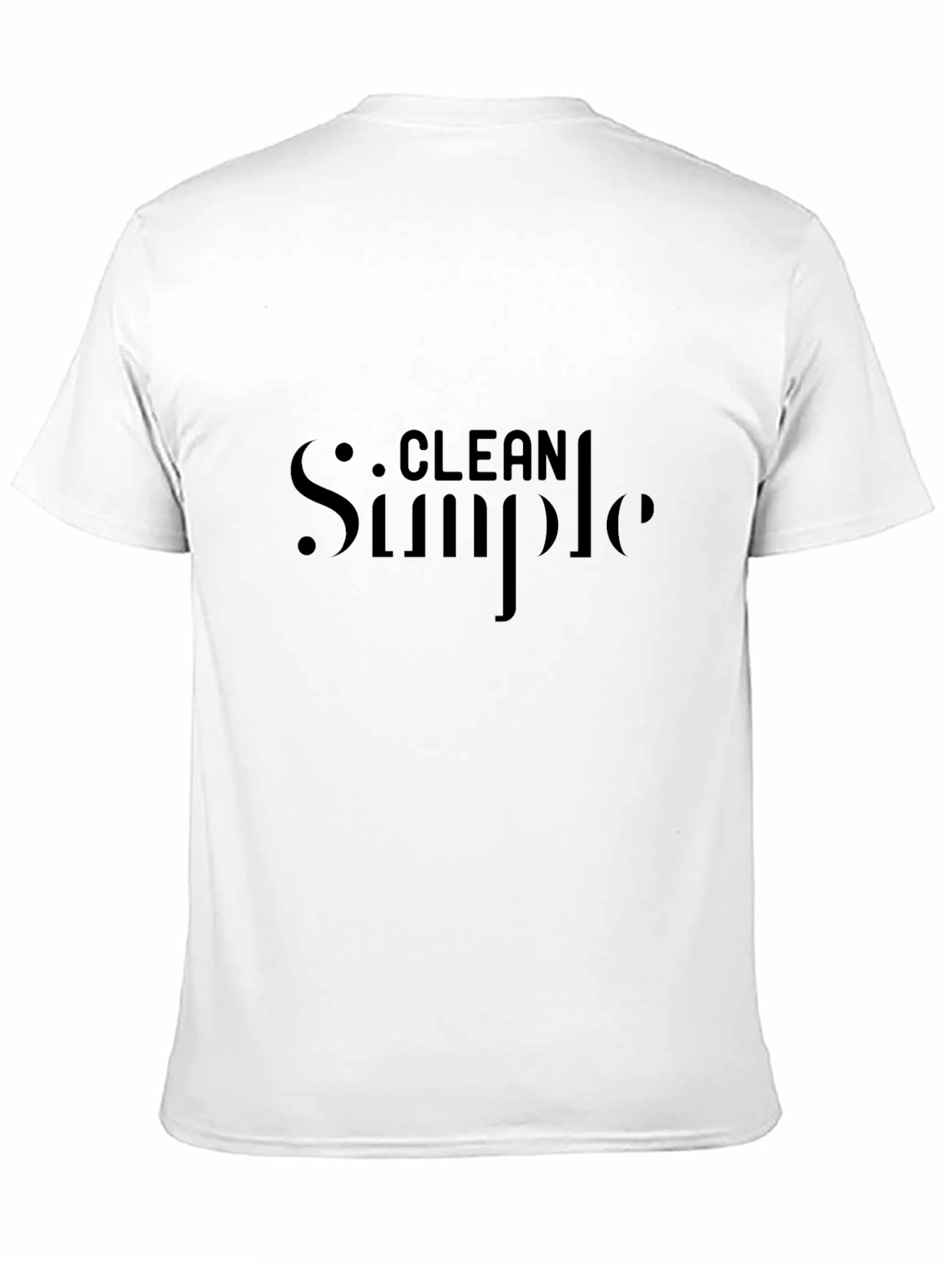 Clean Simple Black T-Shirt - Stylish and Comfortable