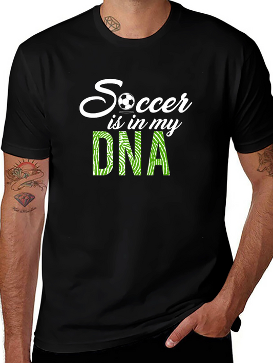 Soccer is in my DNA T-Shirt - Sports Fan Apparel