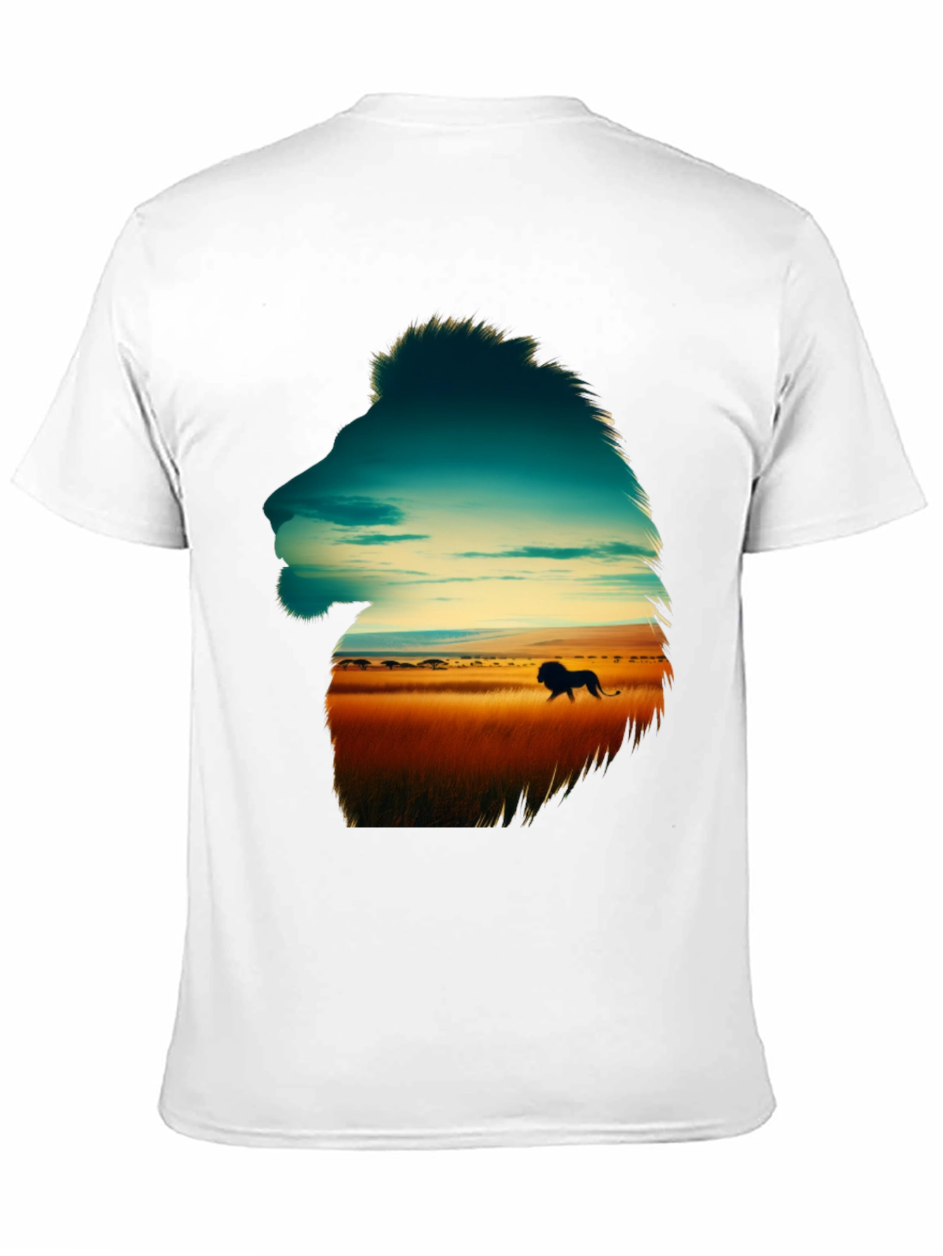 Lion Silhouette Savannah T-Shirt