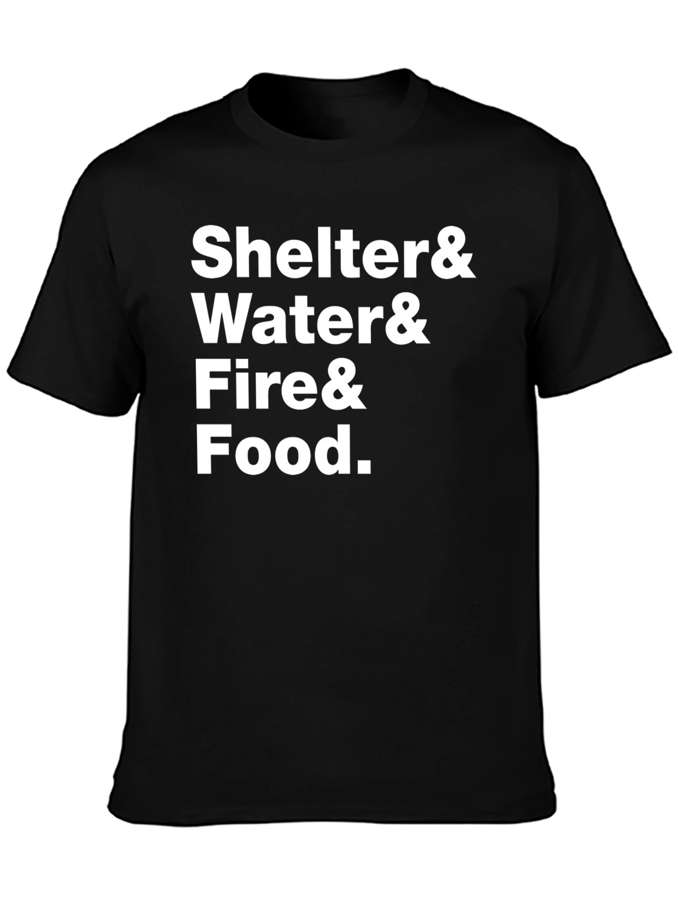 Survival Essentials Graphic T-Shirt
