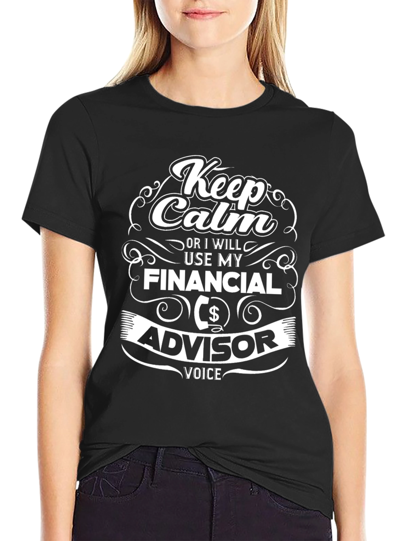 Keep Calm Financial Advisor T-Shirt