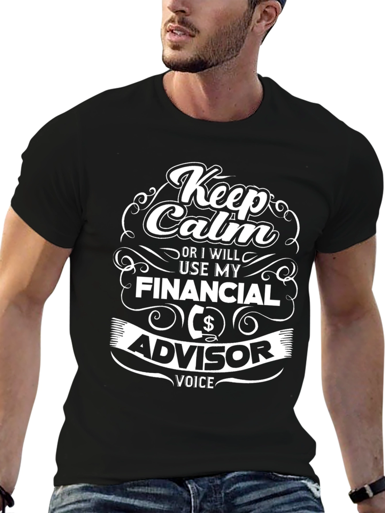 Keep Calm Financial Advisor T-Shirt